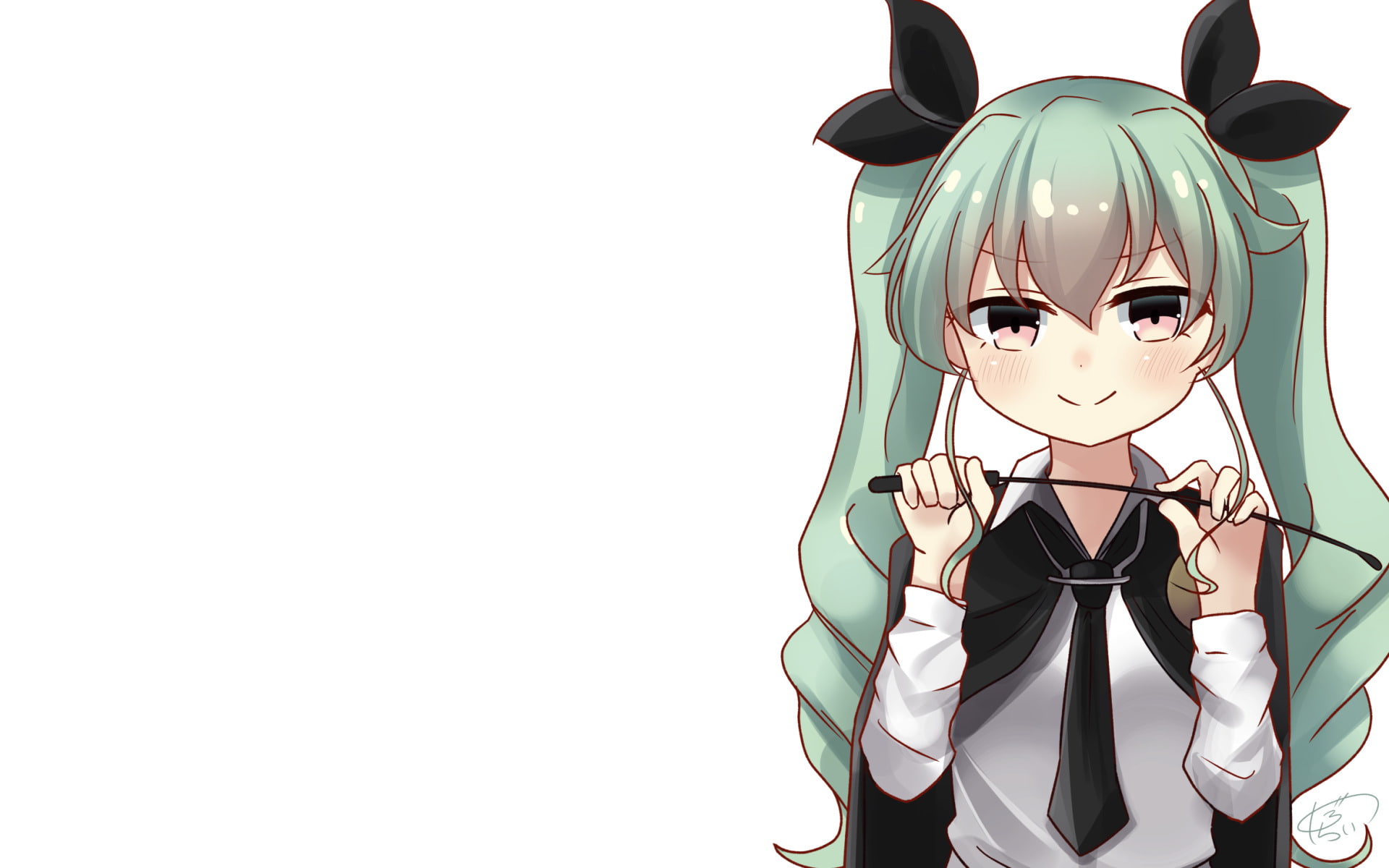 Anchovy (Girls und Panzer), 1080P, Anime, Girls und Panzer, HD Wallpaper
