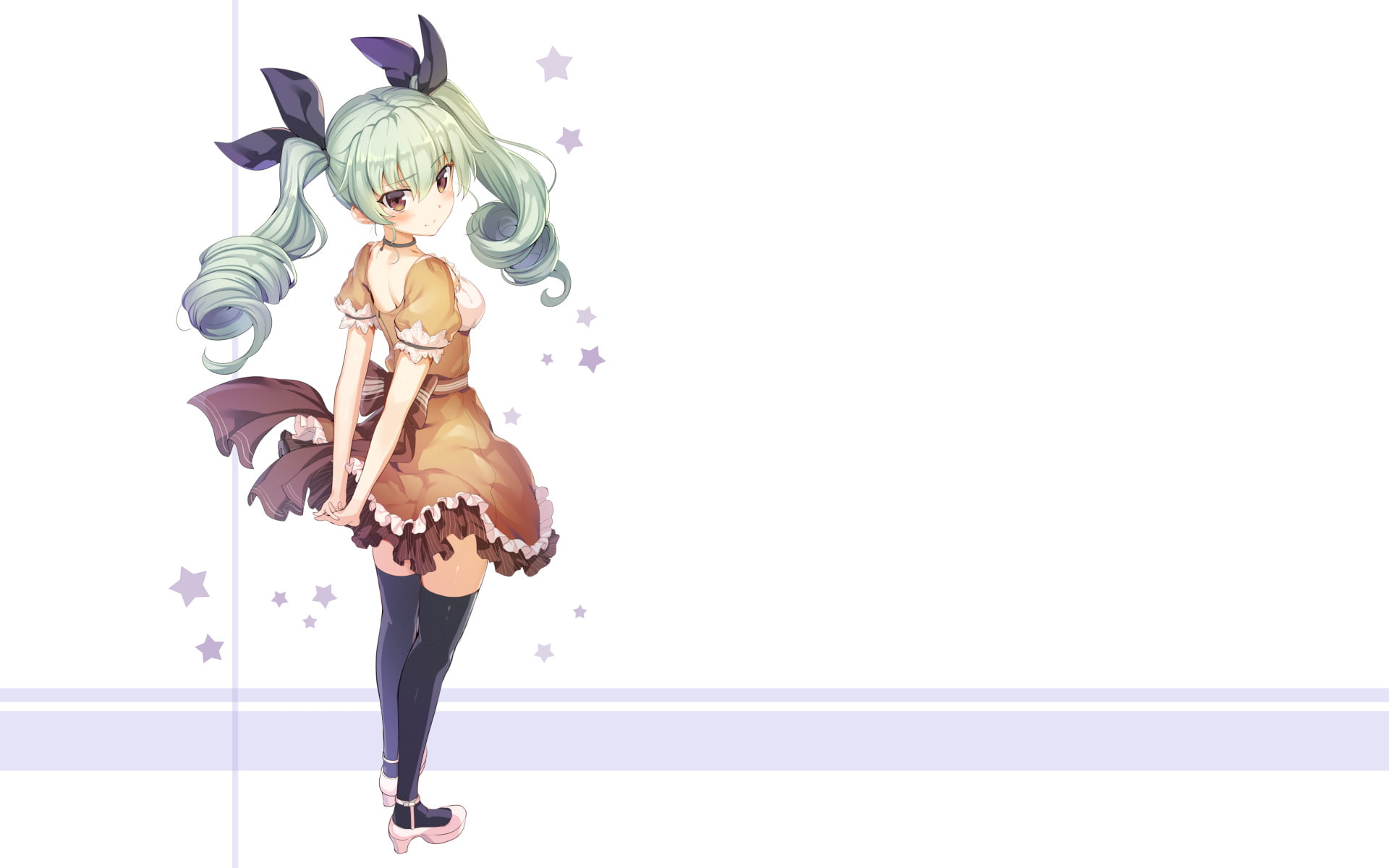 Anchovy (Girls und Panzer), Anime, 1080P, Girls und Panzer, HD Wallpaper