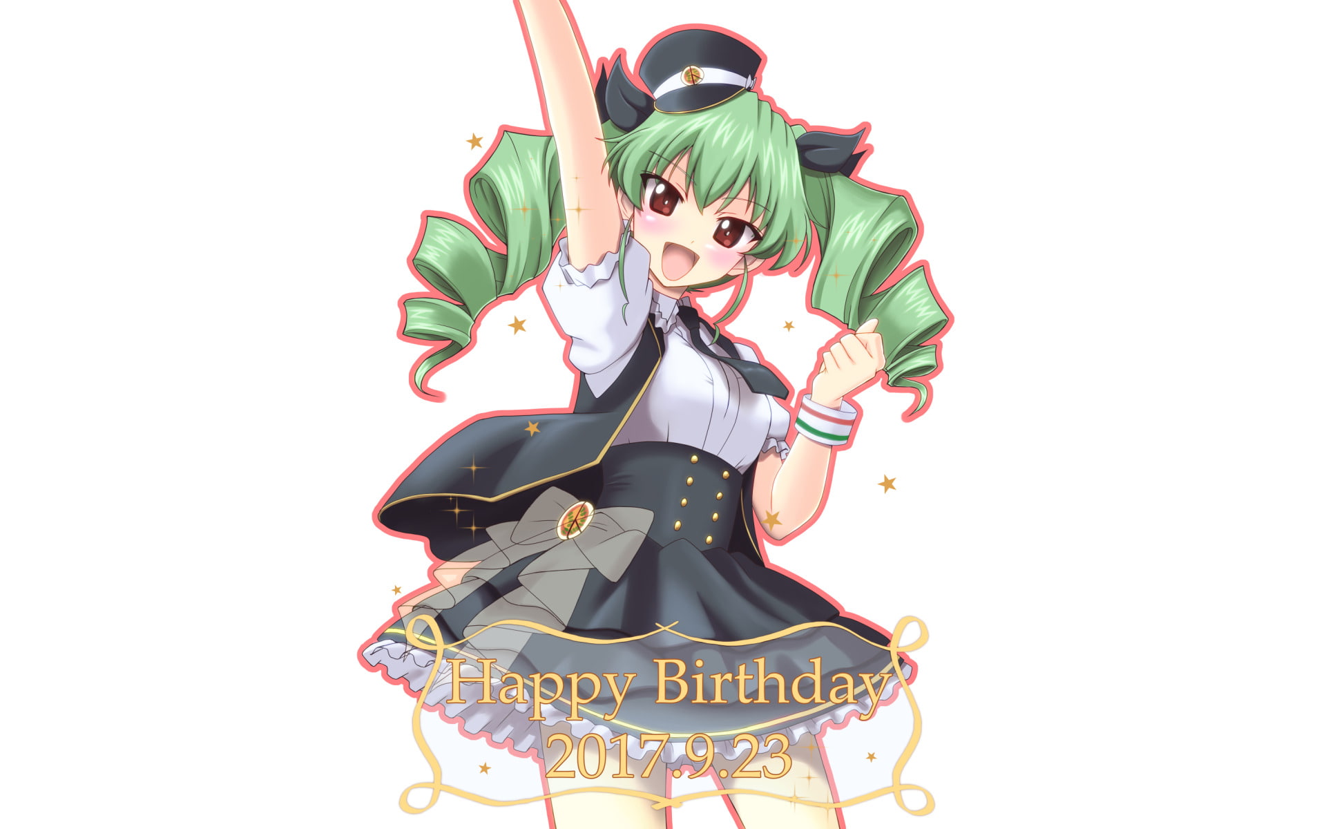 Girls und Panzer, 1080P, Anchovy (Girls und Panzer), Anime, HD Wallpaper