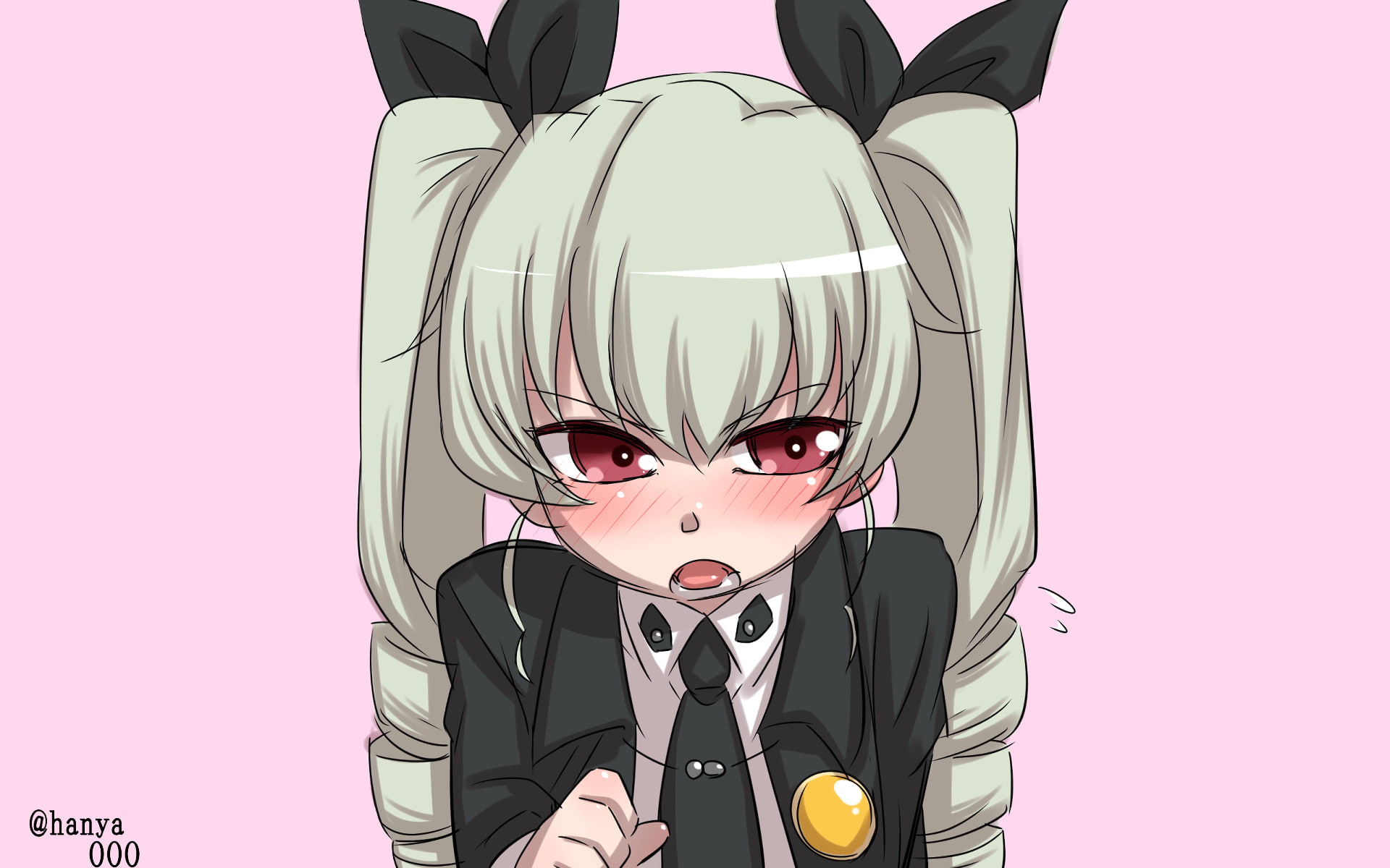 Anime, Anchovy (Girls und Panzer), 1080P, Girls und Panzer, HD Wallpaper