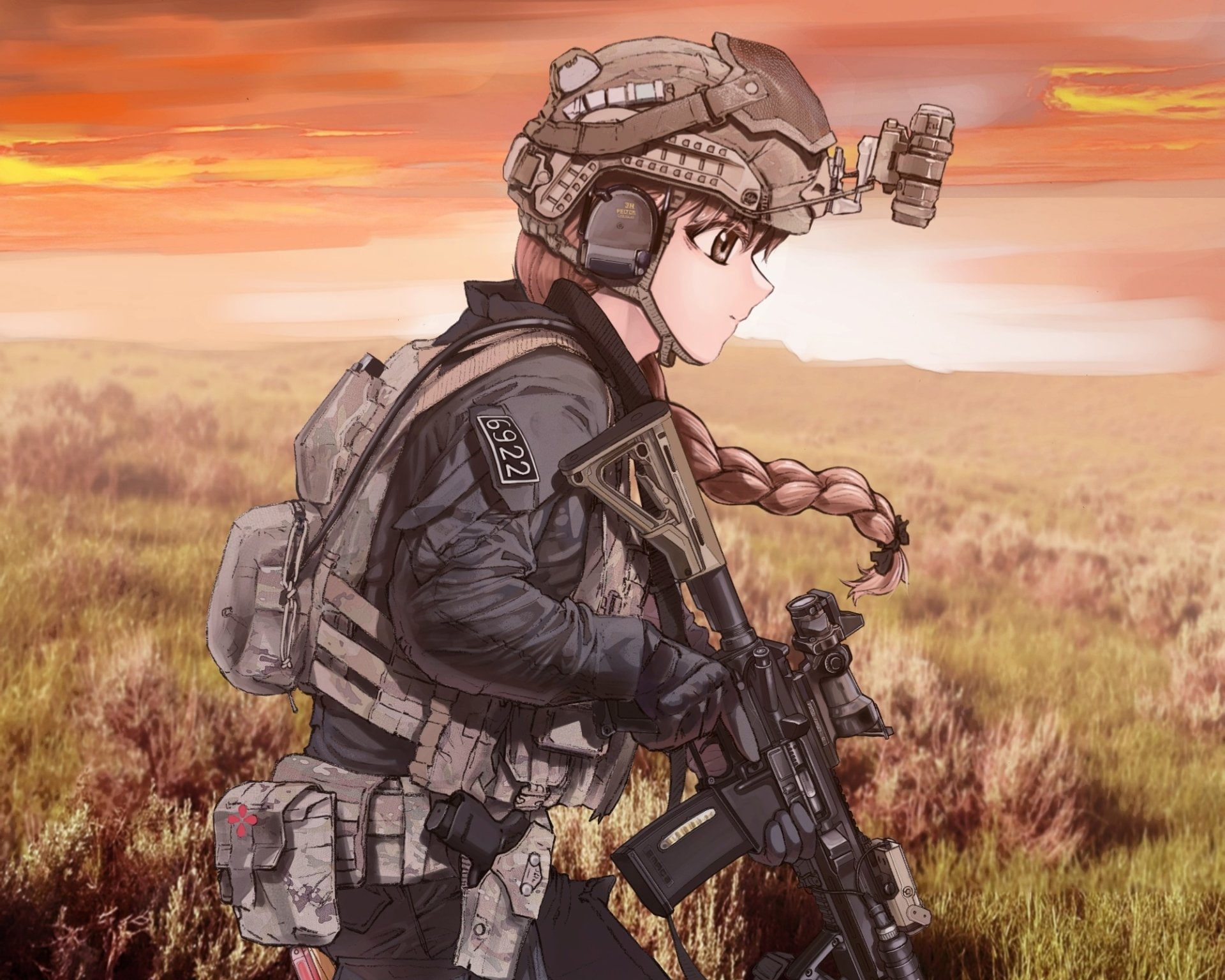1080P, Girls und Panzer, Anime, Rukuriri (Girls und Panzer), HD Wallpaper