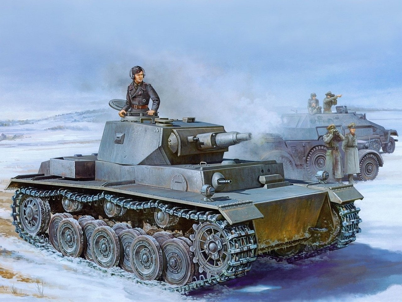 720P, Tanks, Panzer IV, HD Wallpaper