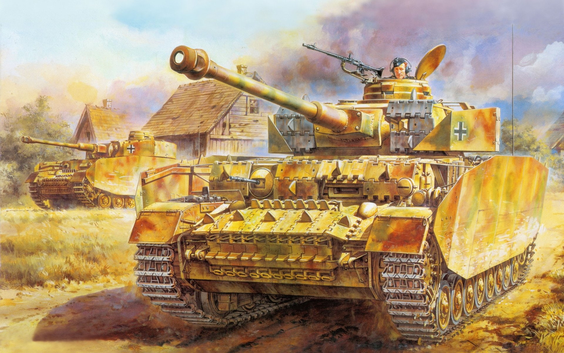 Panzer IV, Tanks, 1080P, HD Wallpaper