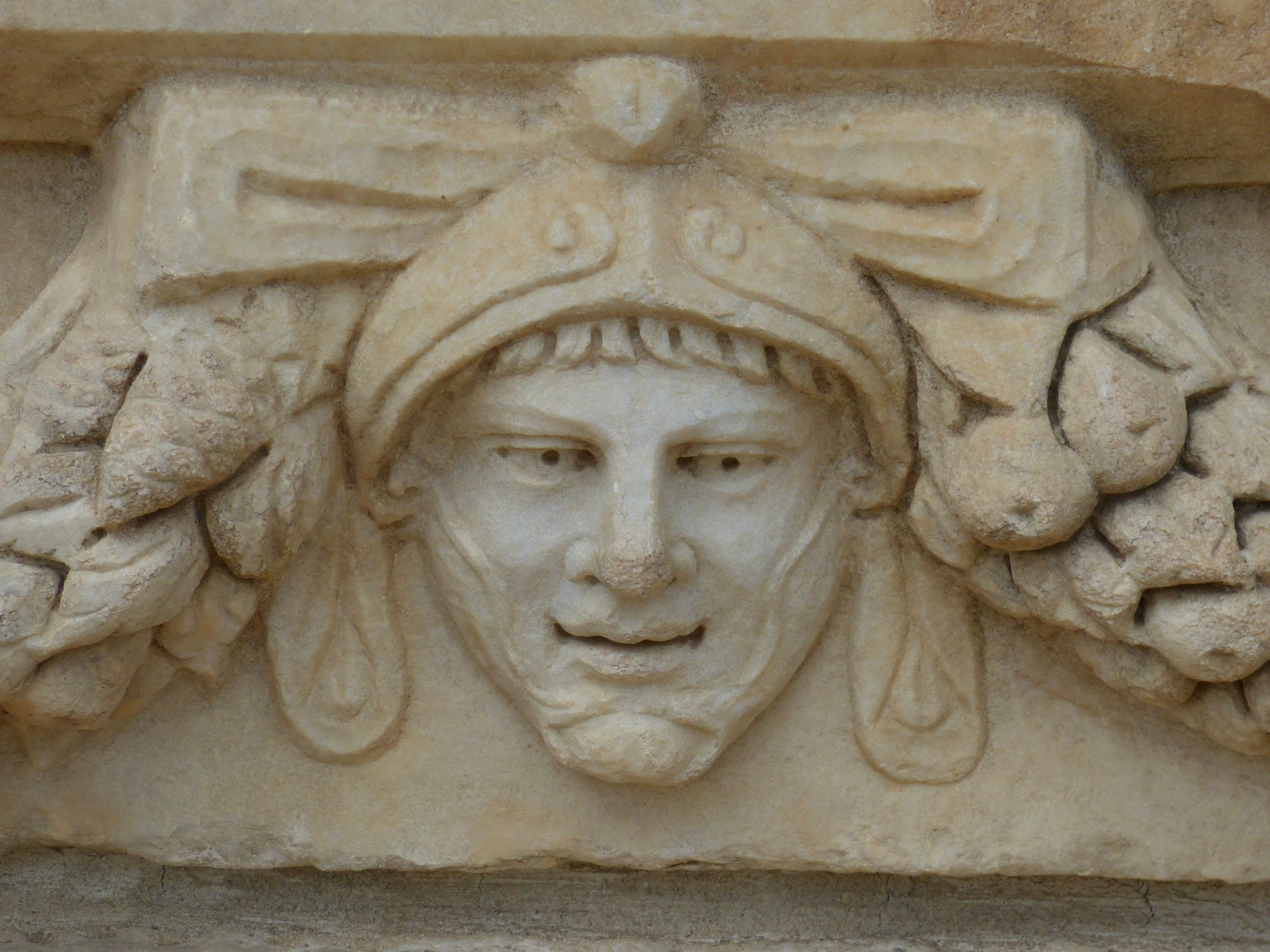 male likeness, representation, relief, art and craft, architecture, historically, carving, history, creativity, day, man, wall - building feature, face, HD Wallpaper