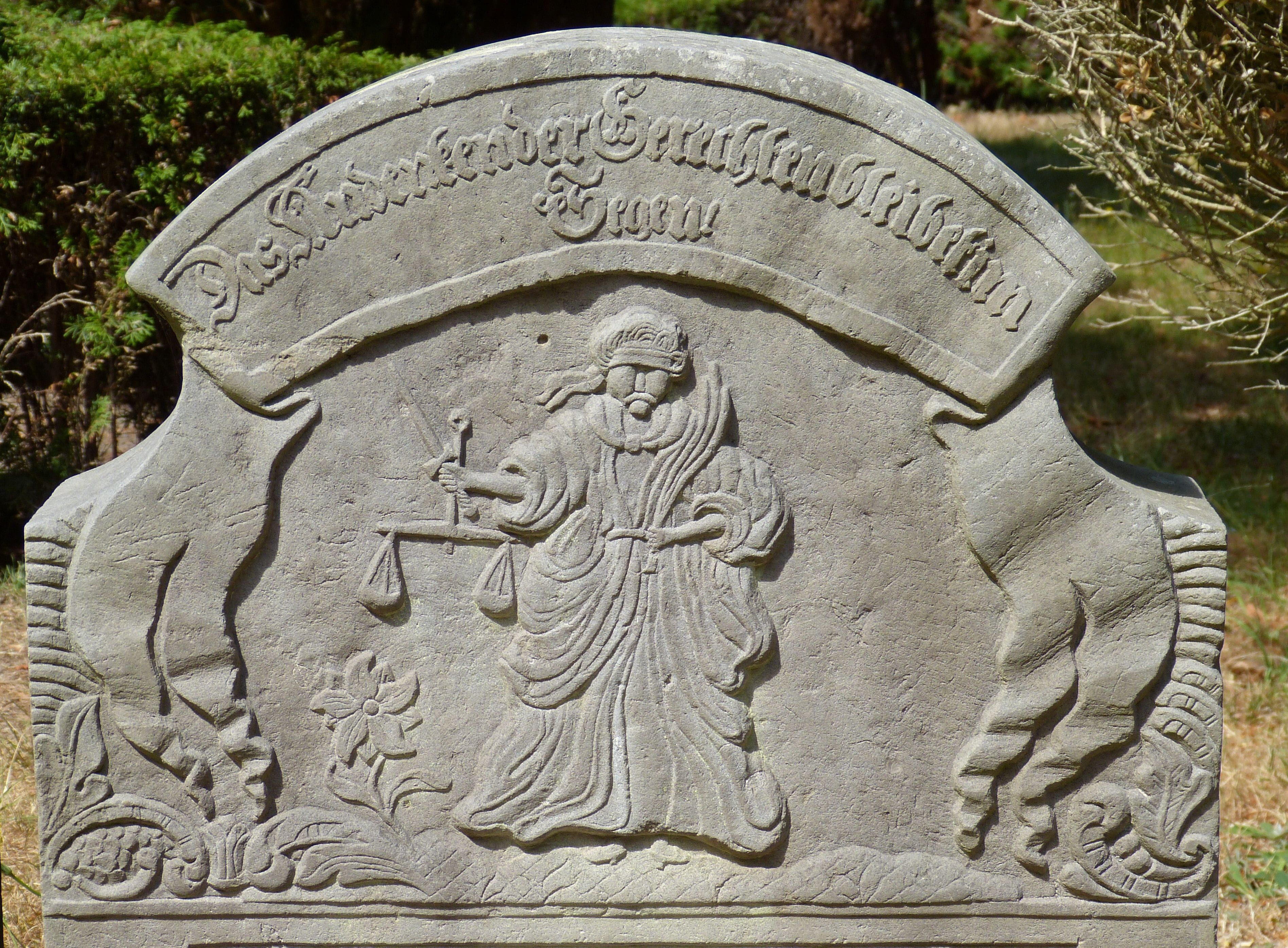 human representation, tombstone, carving, bas relief, justice, cemetery, architecture, representation, föhr, historically, 2K, stone, close-up, spirituality, HD Wallpaper