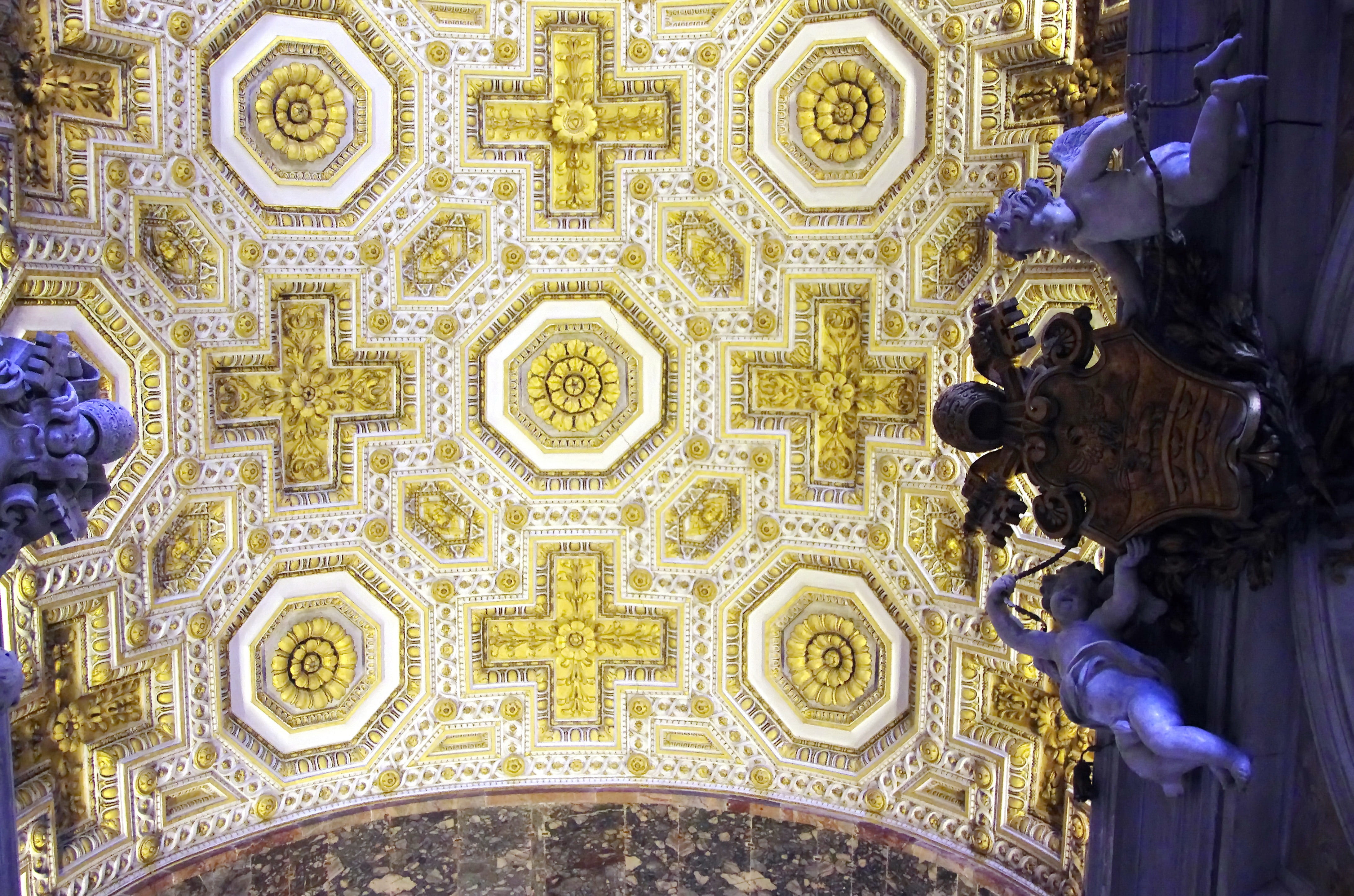 ceiling, st-pierre, building exterior, representation, marble, italy, statue, rome, art and craft, history, building, religion, 4K, sculpture, travel destinations, HD Wallpaper