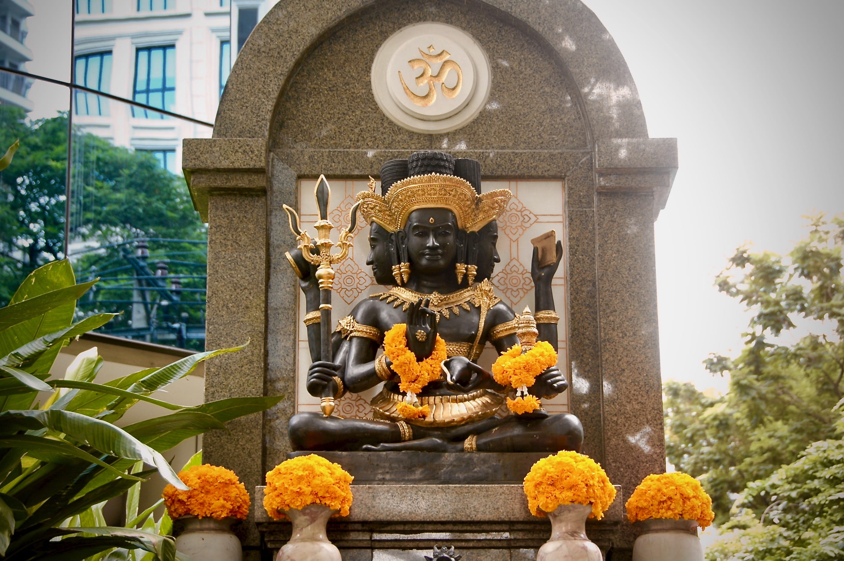 day, plant, history, architecture, art and craft, outdoors, 2K, human representation, belief, religion, believe, creativity, hindu, built structure, spirituality, HD Wallpaper