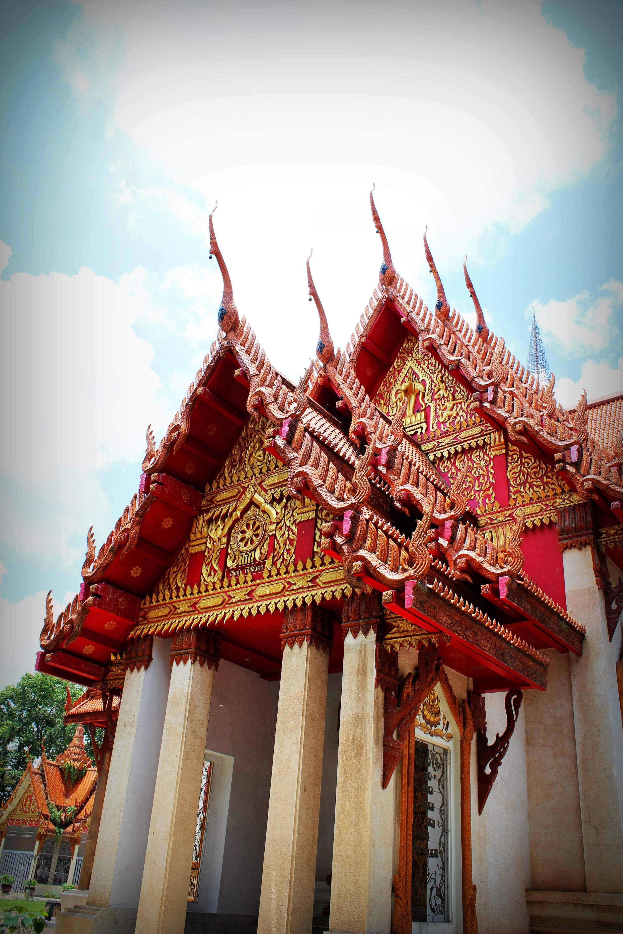 peaceful, architecture, asia, building, sacred, nature, built structure, silhouette, ancient, art, mindfulness, art and craft, bangkok, tibet, golden, light, Phone HD Wallpaper