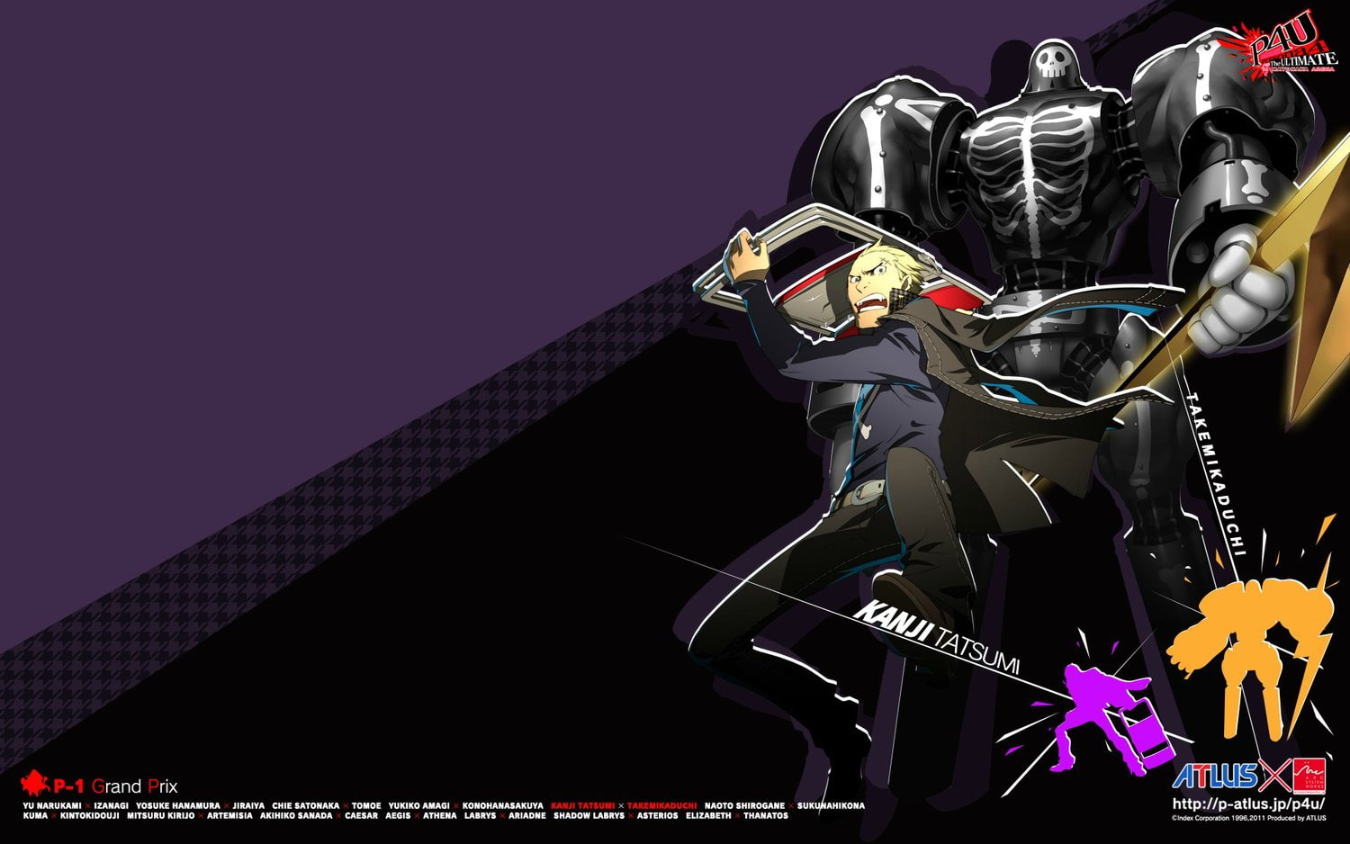 Persona, Persona 4: Arena, Kanji Tatsumi, 720P, HD Wallpaper