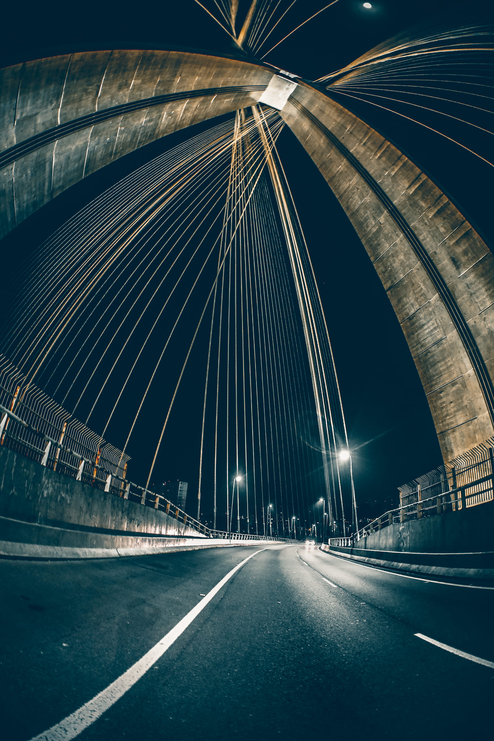 famous Place, traffic, angle, construction Industry, steelwool, cityscape, built Structure, architecture, multiple Lane Highway, road, illuminated, nighttime, Phone HD Wallpaper