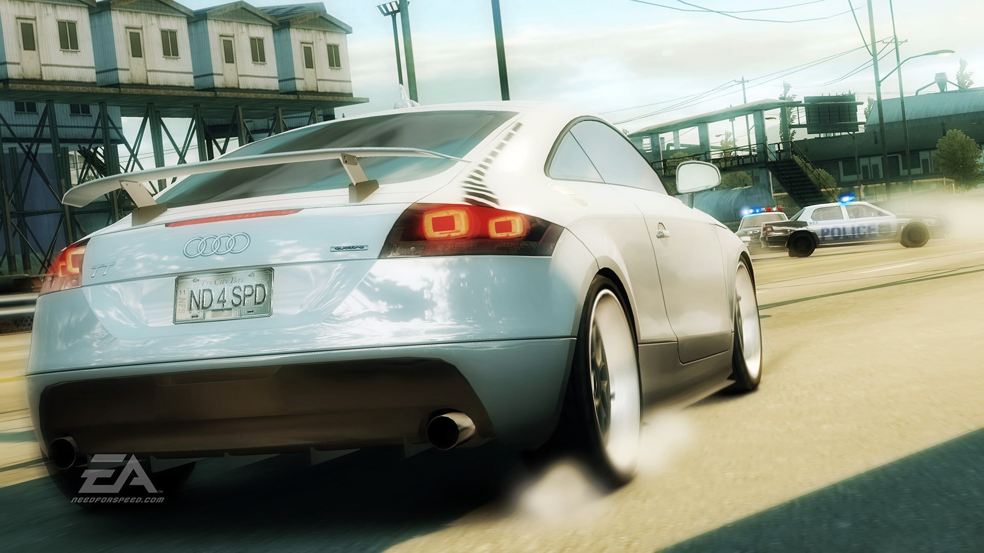 car, 1080P, Need For Speed: Undercover, video games, Audi TT, HD Wallpaper