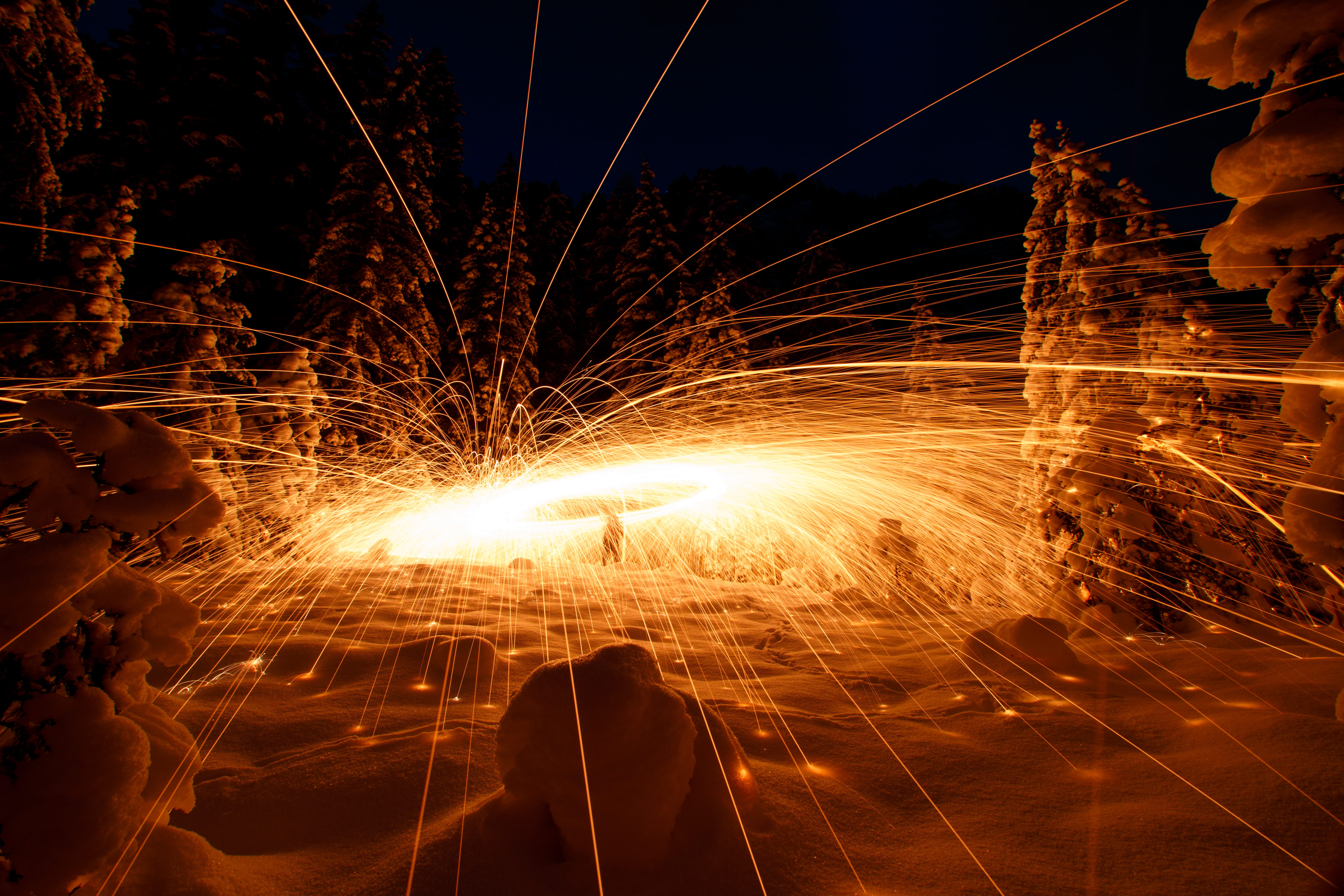 blurred motion, celebration, snow, glowing, light, firework, illuminated, sparks, firework - man made object, steelwool, firework display, fire - natural phenomenon, HD Wallpaper