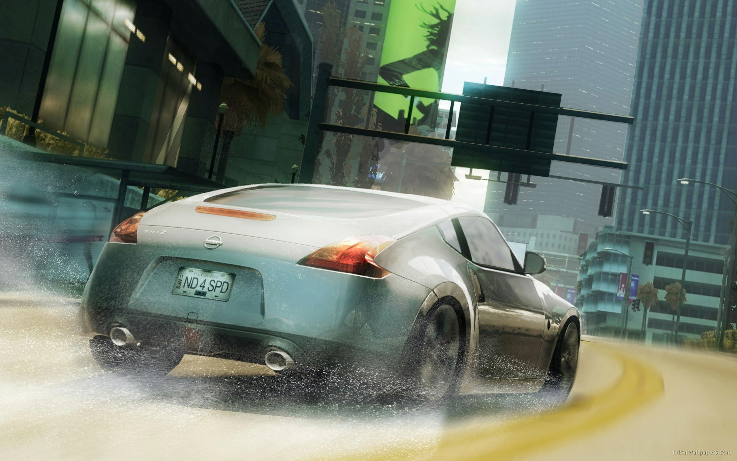 speed, nissan, 370z, 2K, cars, undercover, HD Wallpaper