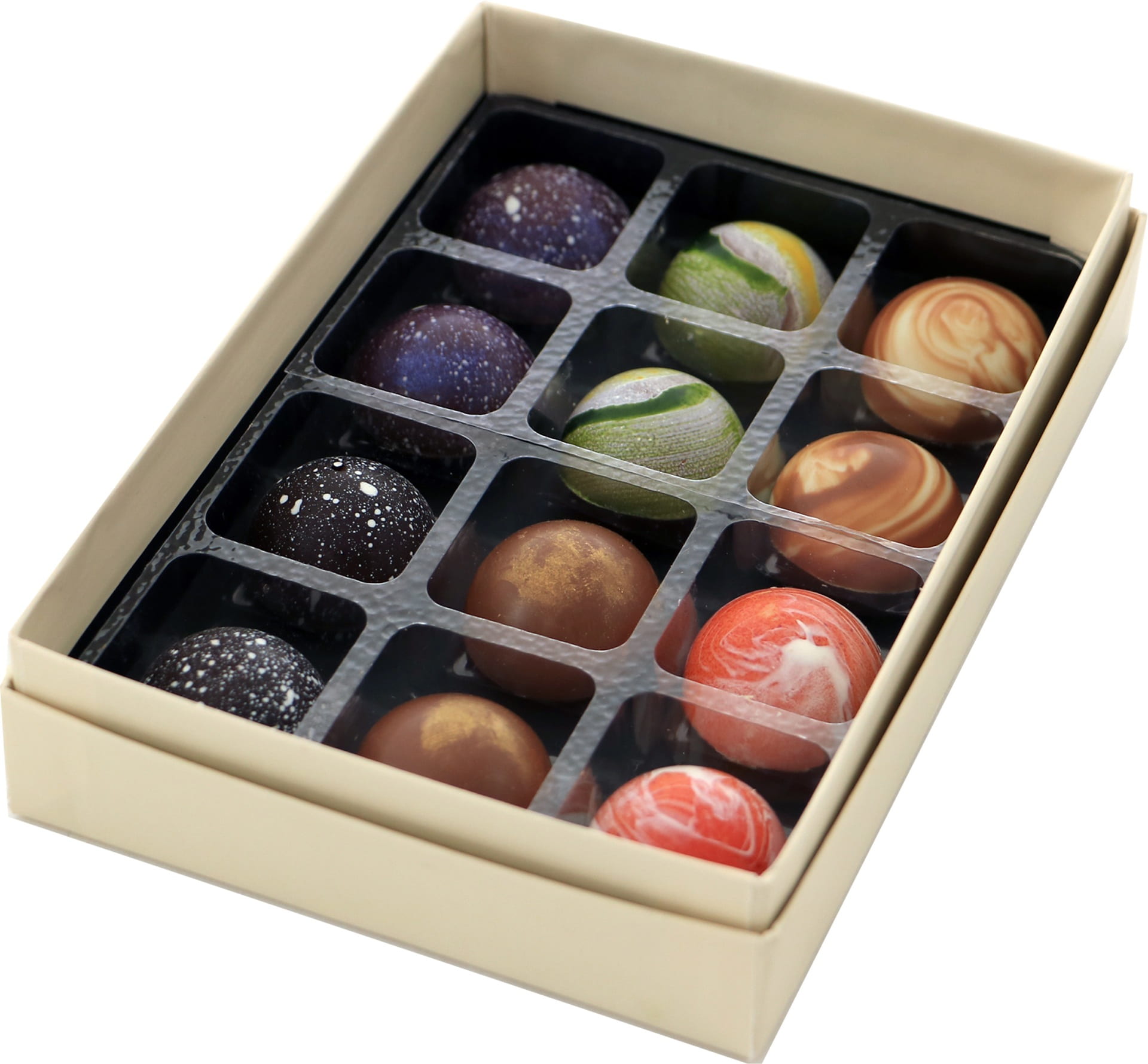 cocoa, box, luxury, assortment, variety, truffles, food and drink, indulgence, confection, delicious, container, close-up, praline, chocolatier, chocolate, HD Wallpaper