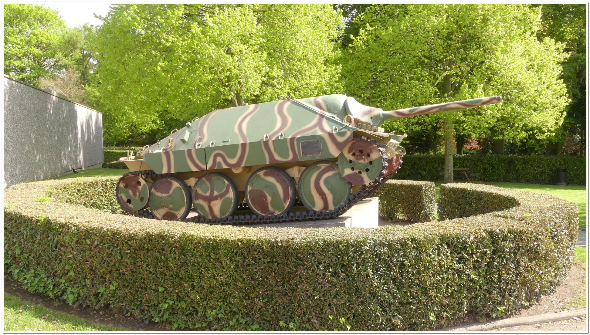 ww2 tank, normandy, bayeux, ww2, hertzer, 1080P, HD Wallpaper