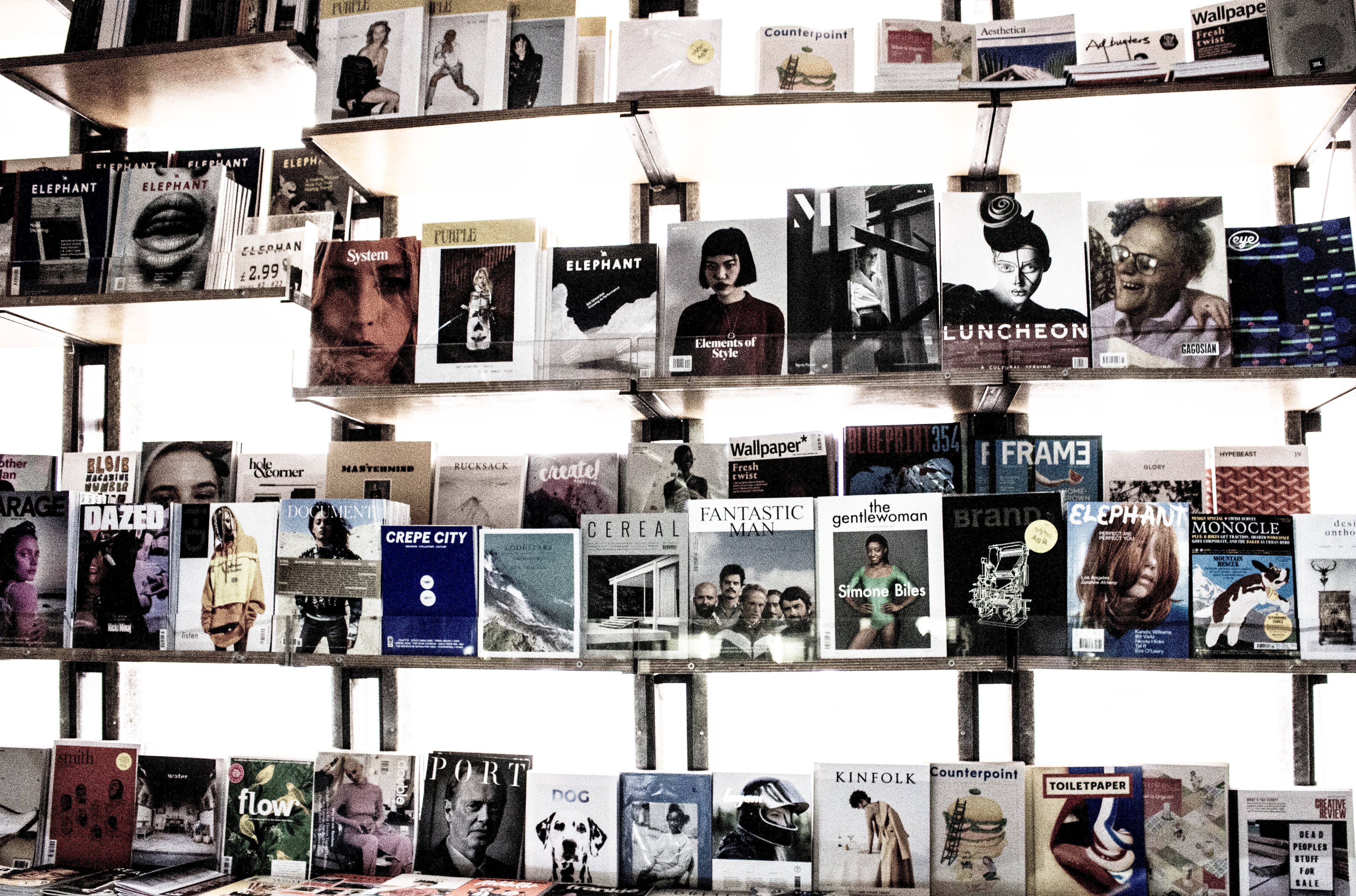 color, label, backgrounds, human representation, indoors, arrangement, assorted, labeled, newsstand, 4K, no people, shelves, choice, print, variation, HD Wallpaper