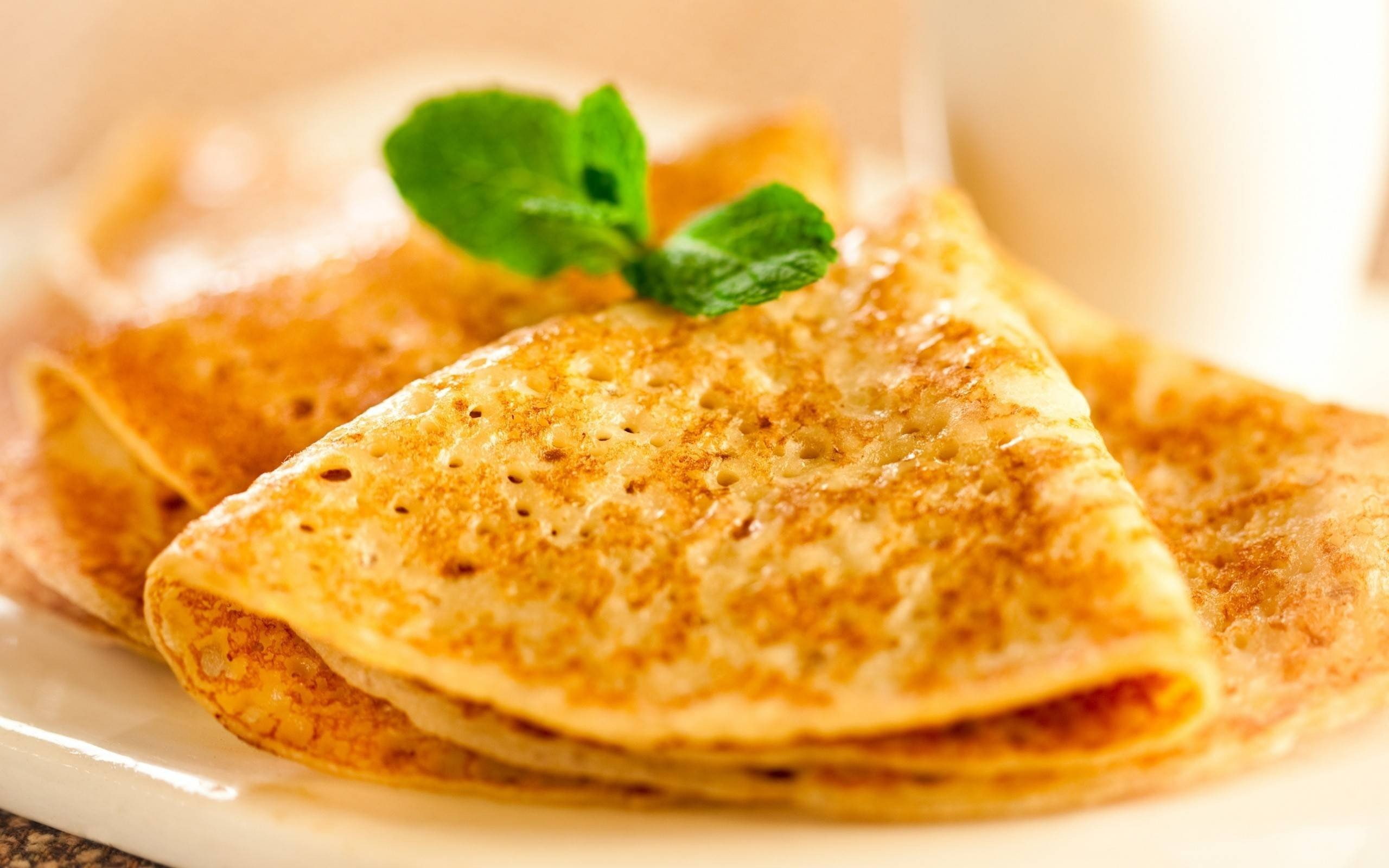 food, Crepes, breakfast, 2K, HD Wallpaper