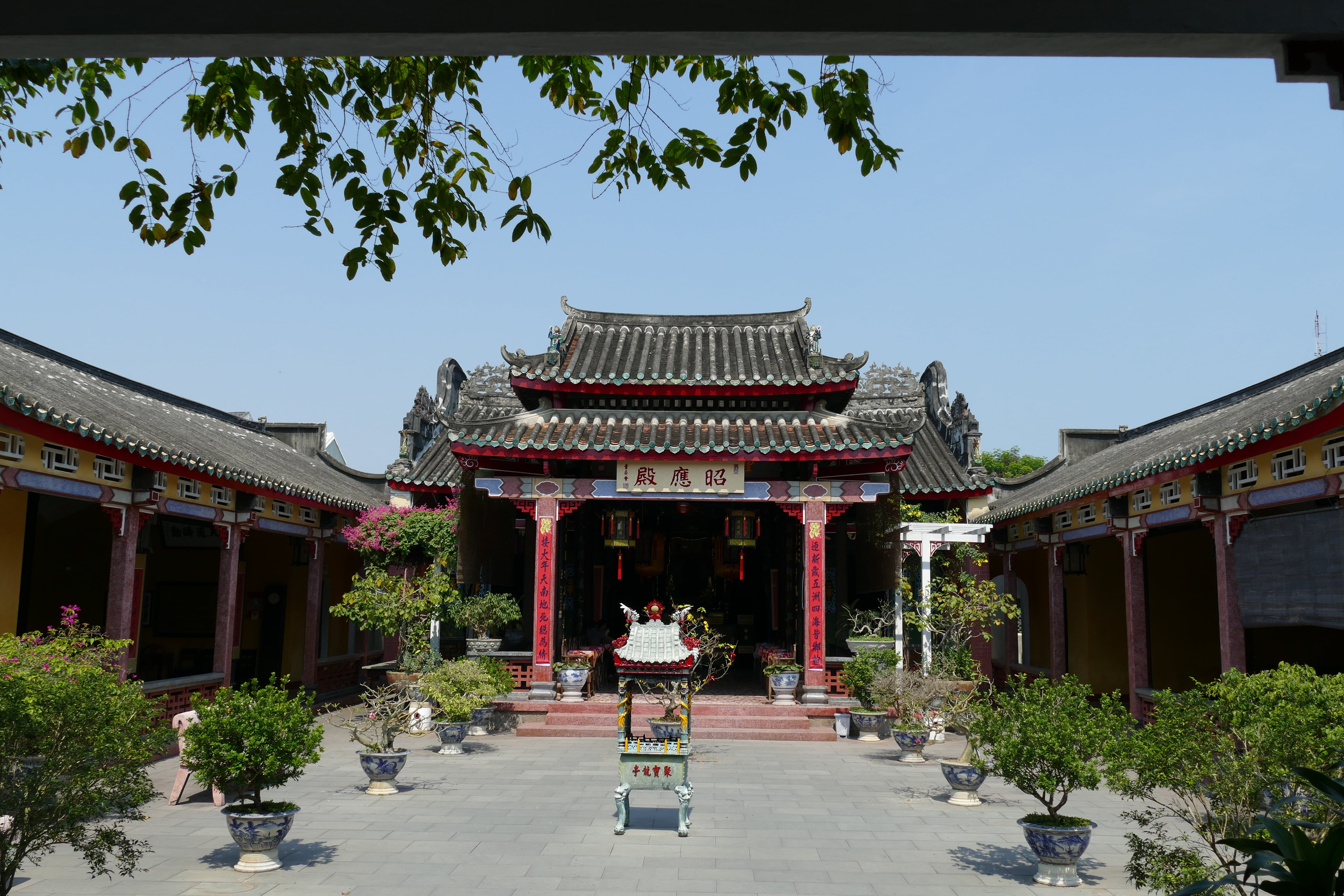 hoian, shrine, built structure, travel, building exterior, ornate, vietnam, unesco world heritage site, no people, south east asia, unesco world heritage, HD Wallpaper