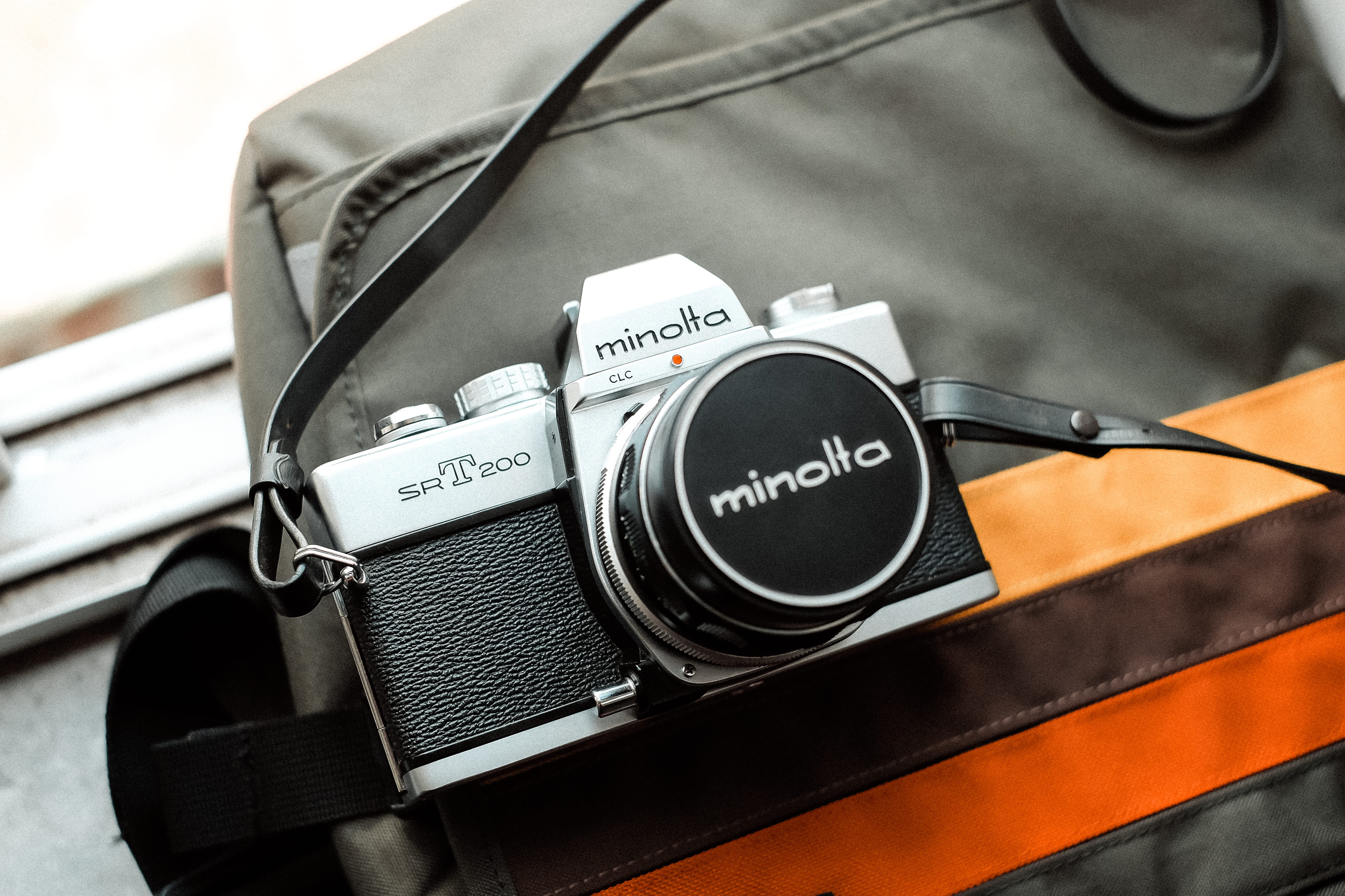 black, minoltum, hobbies, no People, old, silver, travel, journalist, rangefider, close-up, 4K, old-fashioned, black Color, camera, single Object, minolta, HD Wallpaper