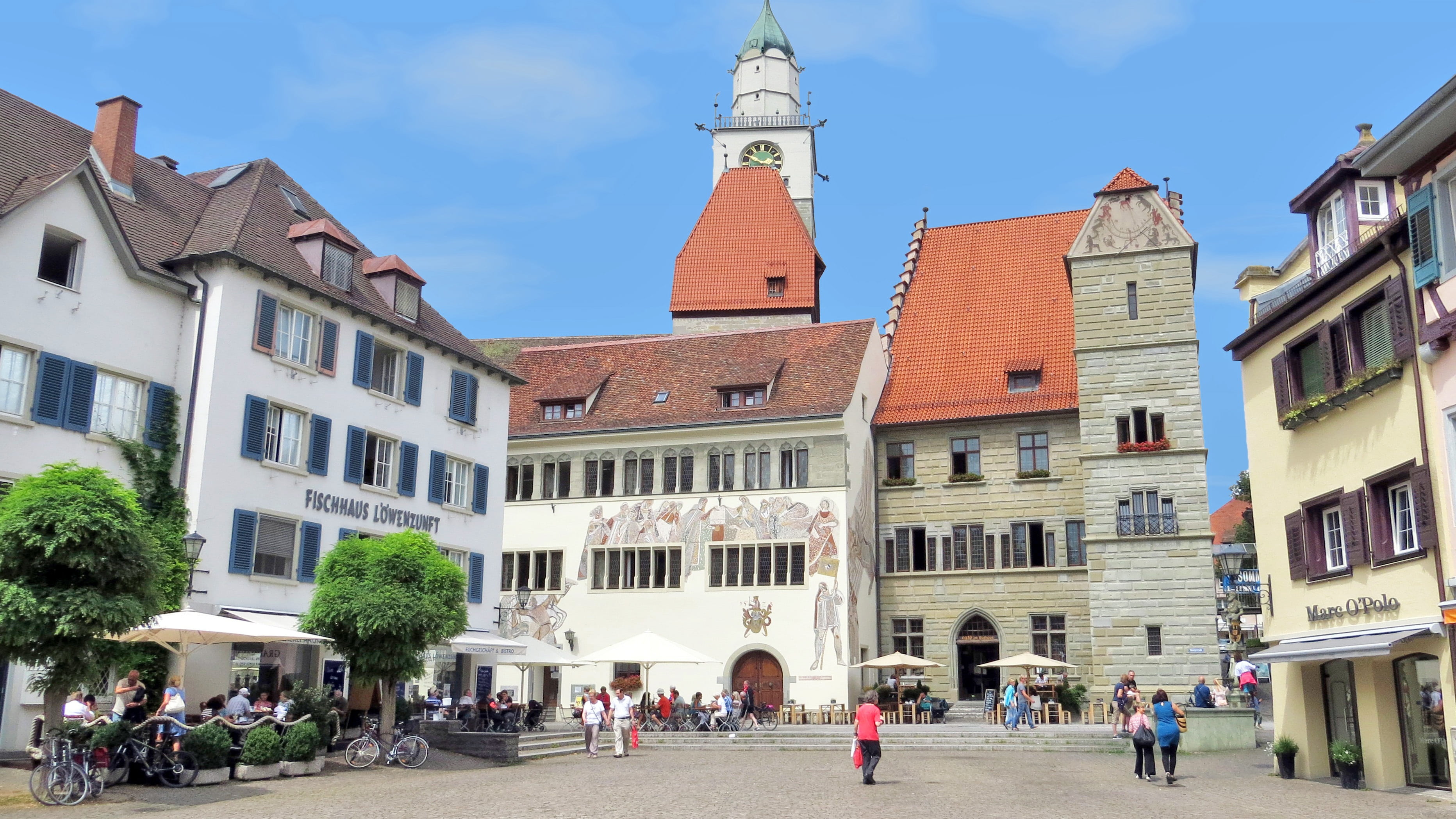 old town, village, group of people, nature, facades, travel, 2K, shopping street, architecture, outdoors, women, building, built structure, building exterior, HD Wallpaper
