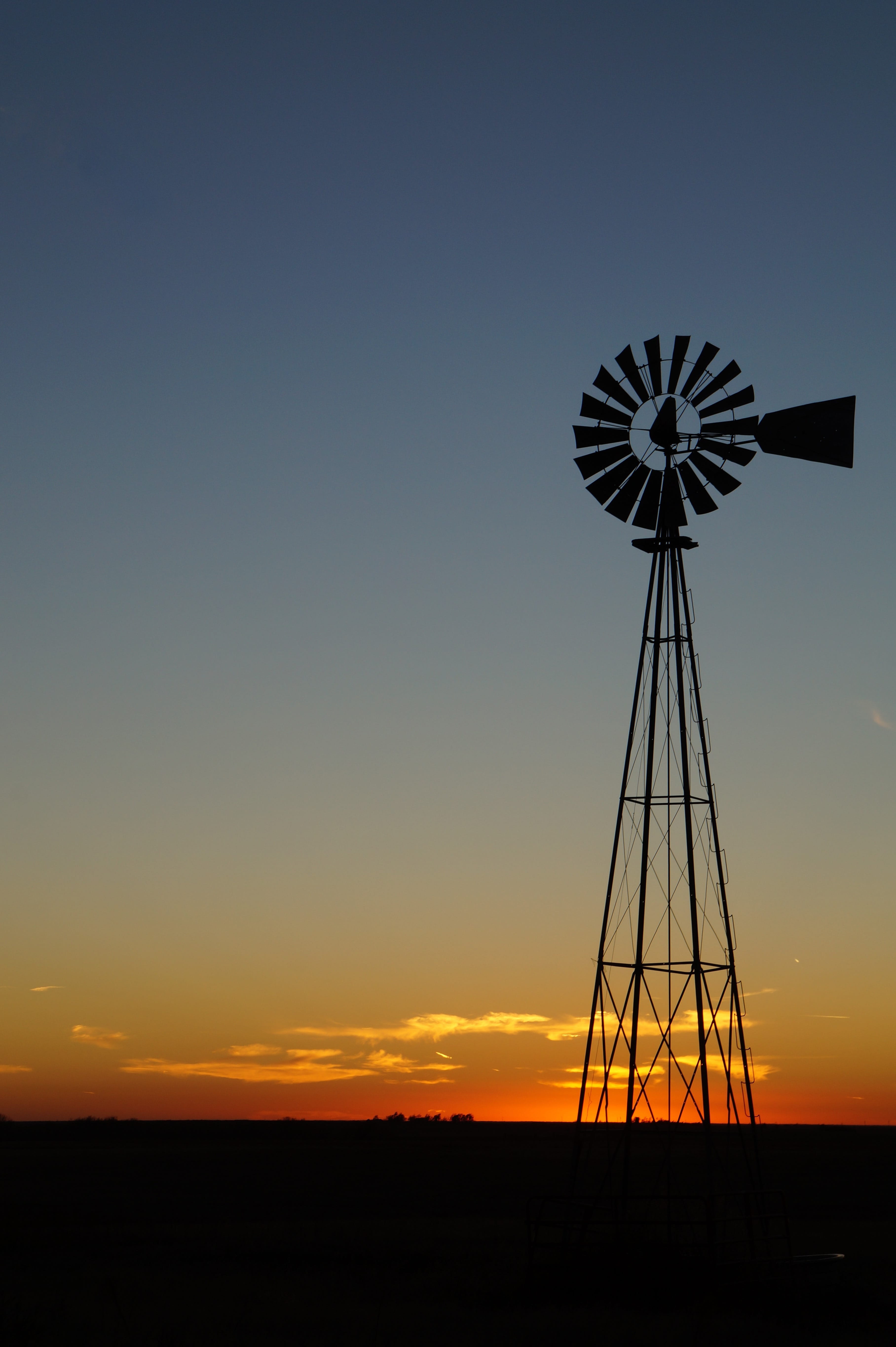wind turbine, scenics - nature, sunset, windmill, wind power, open, fuel and power generation, landscape, great plains, orange color, alternative energy, Phone HD Wallpaper