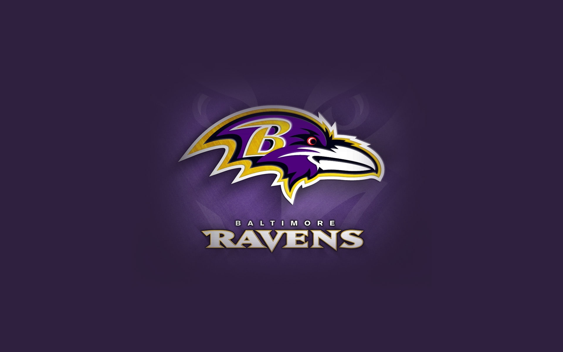 1080P, logo, baltimore ravens, american football, HD Wallpaper
