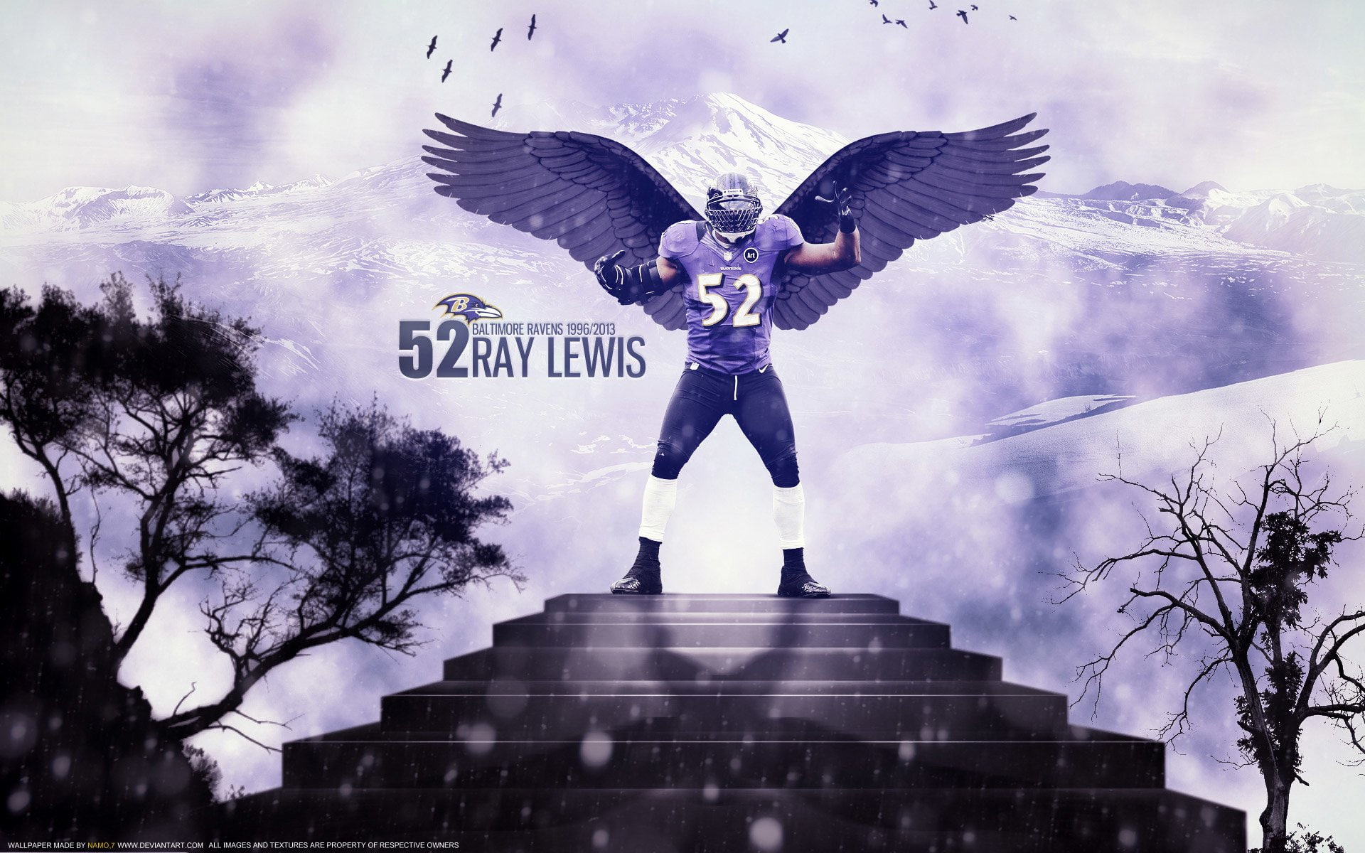 Baltimore Ravens, Football, Ray Lewis, 1080P, HD Wallpaper