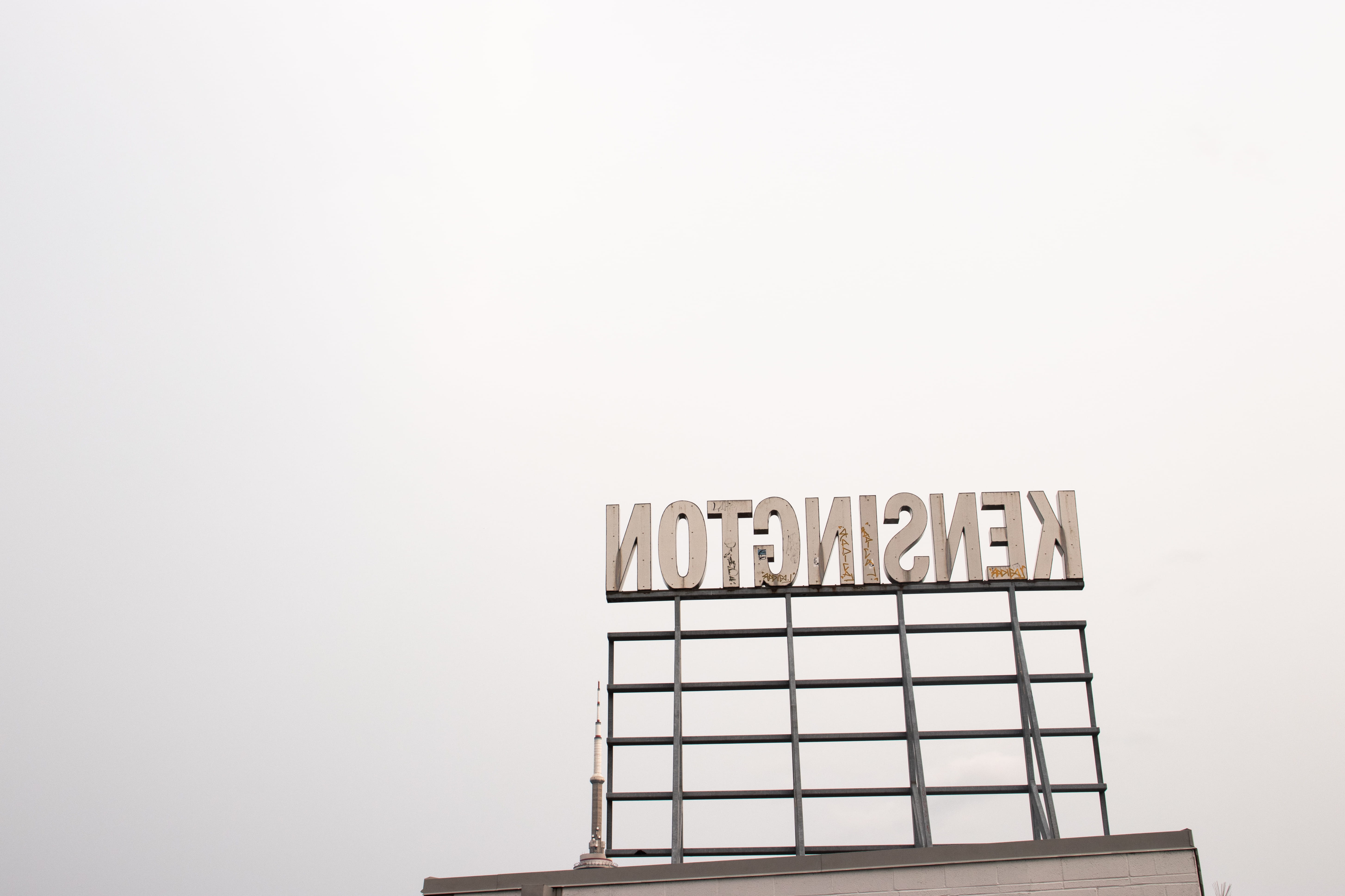 kensington, message, toronto, white background, canada, western script, billboard, interior design, still life, film industry, copy space, building, communication, HD Wallpaper