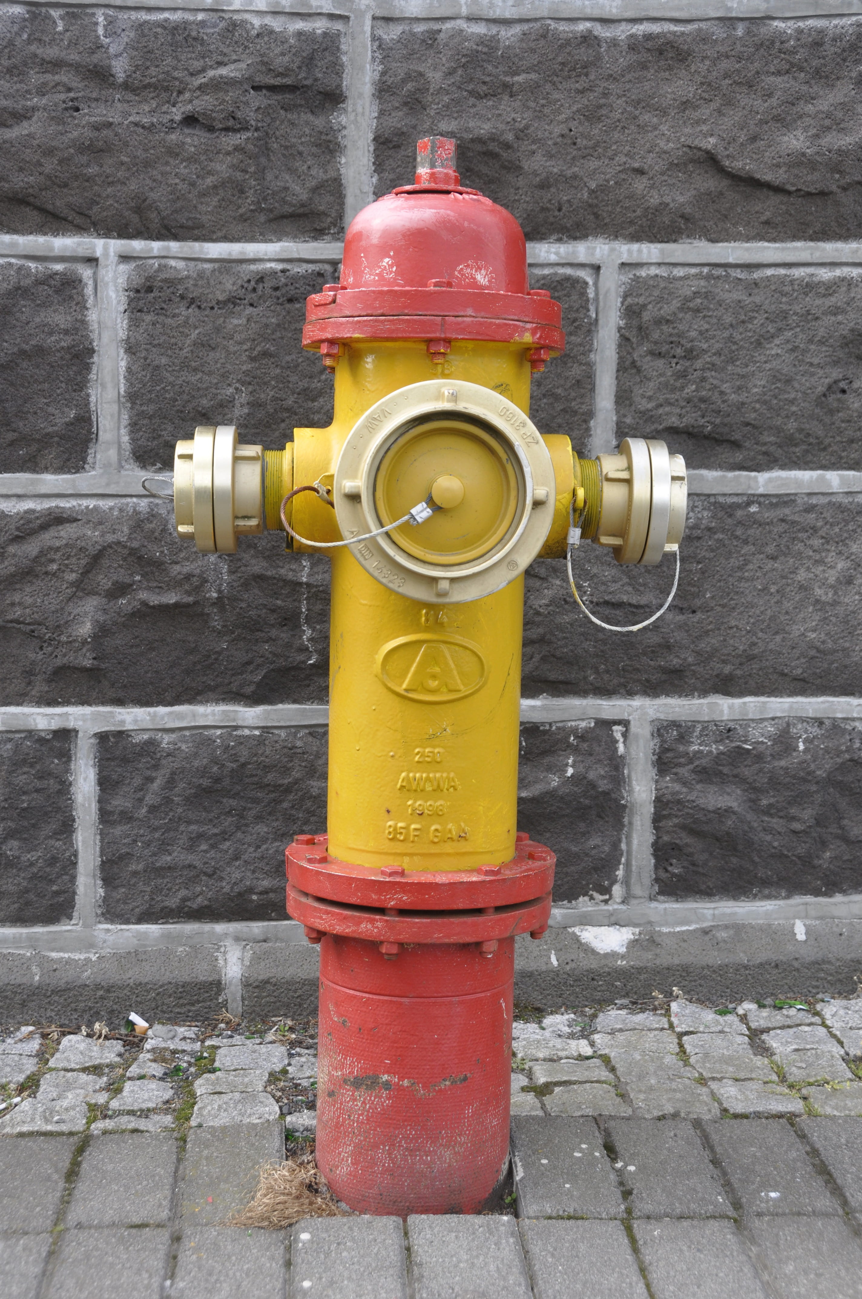 footpath, yellow, protection, pipe, fireman, day, fire, extinguisher, rescue, valve, security, hydrant, fire hydrant, 4K, architecture, hose, street, pressure, Phone HD Wallpaper