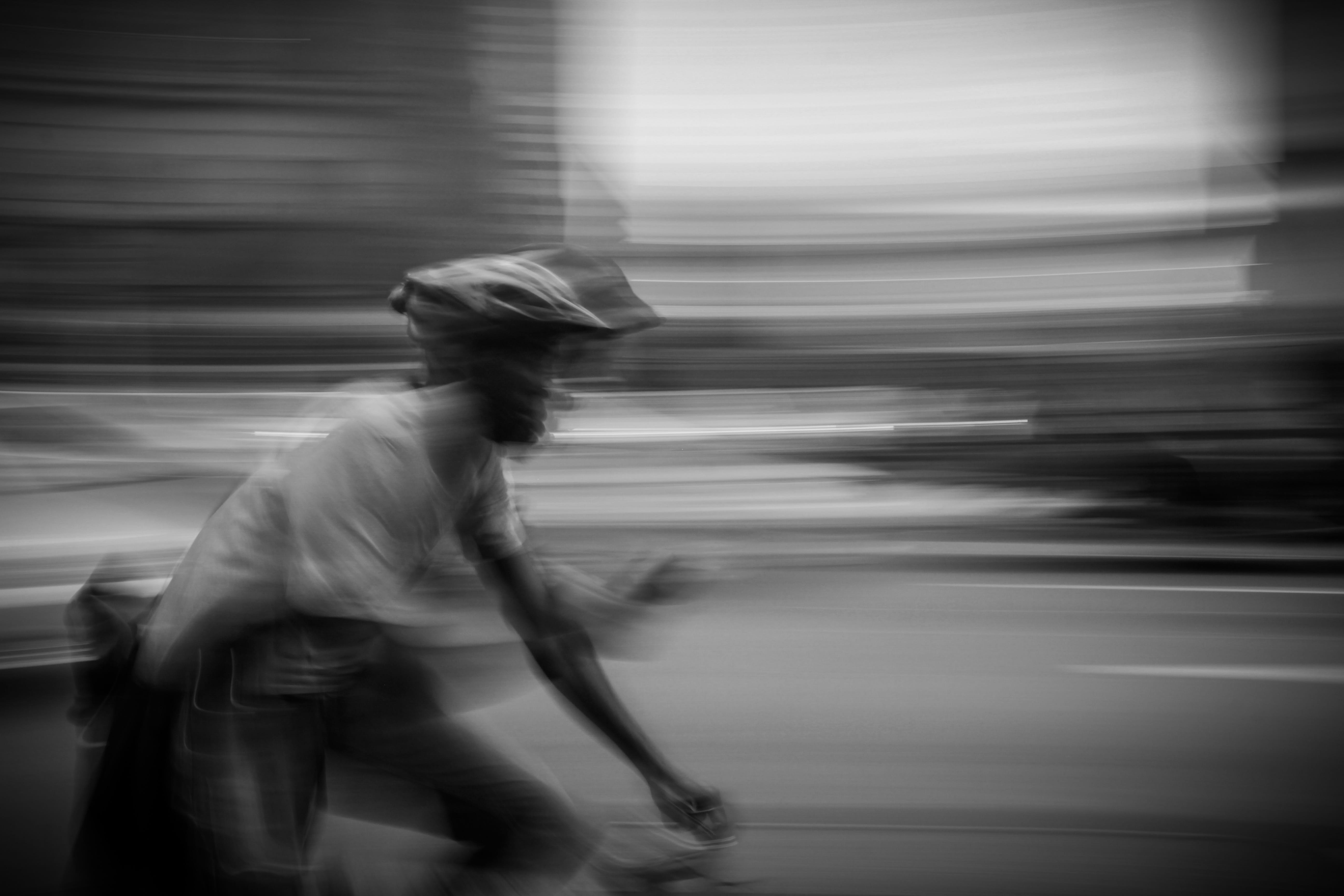 bicycle, blurred Motion, transportation, urgency, unrecognizable Person, busy, travel, crowded, long Exposure, cyclist, pedestrian, outdoors, people, panning, HD Wallpaper