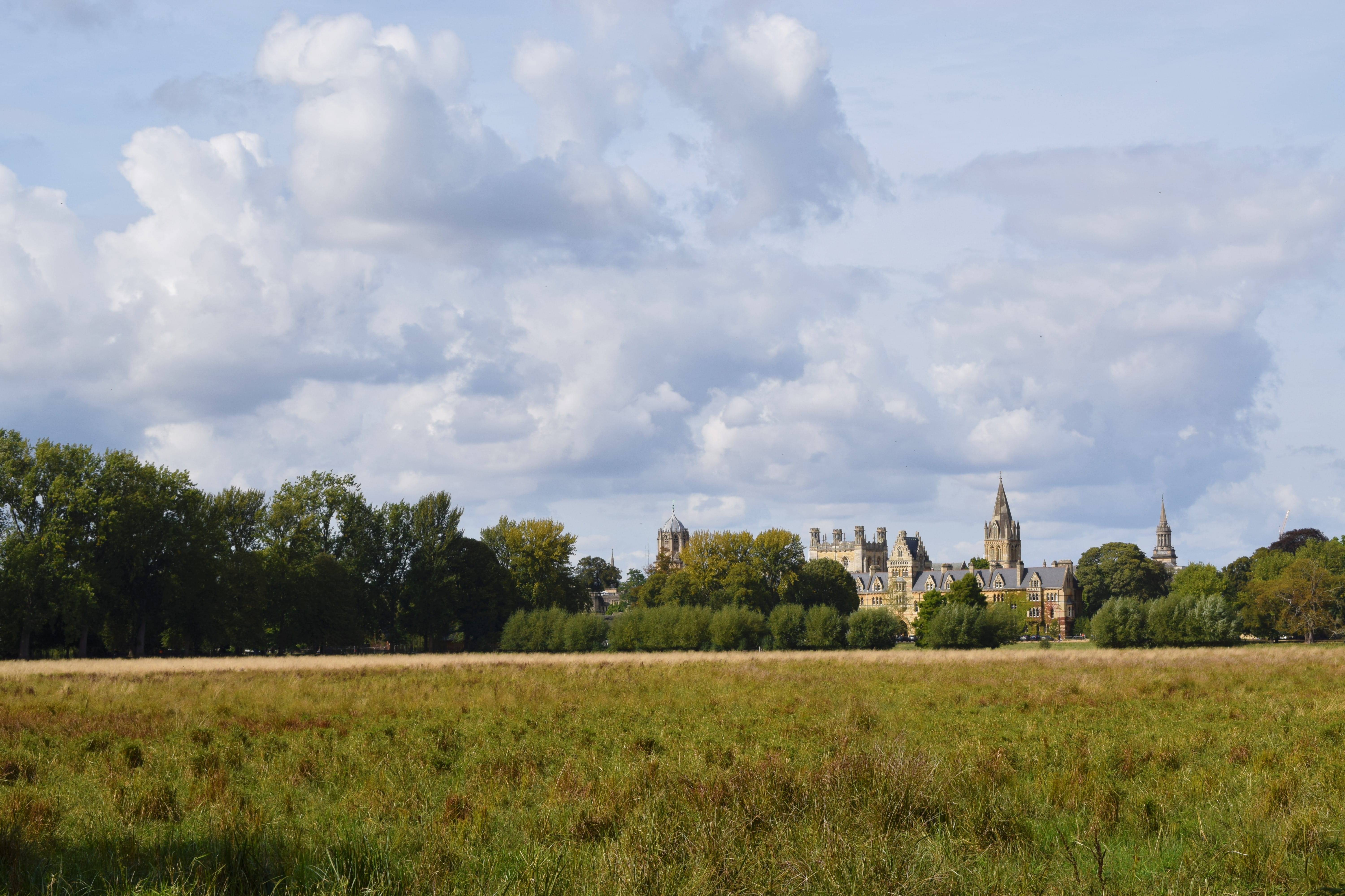 rural, ranch, no people, grass, scenics - nature, beauty in nature, grassland, abbey, place of worship, architecture, building exterior, pasture, weather, HD Wallpaper