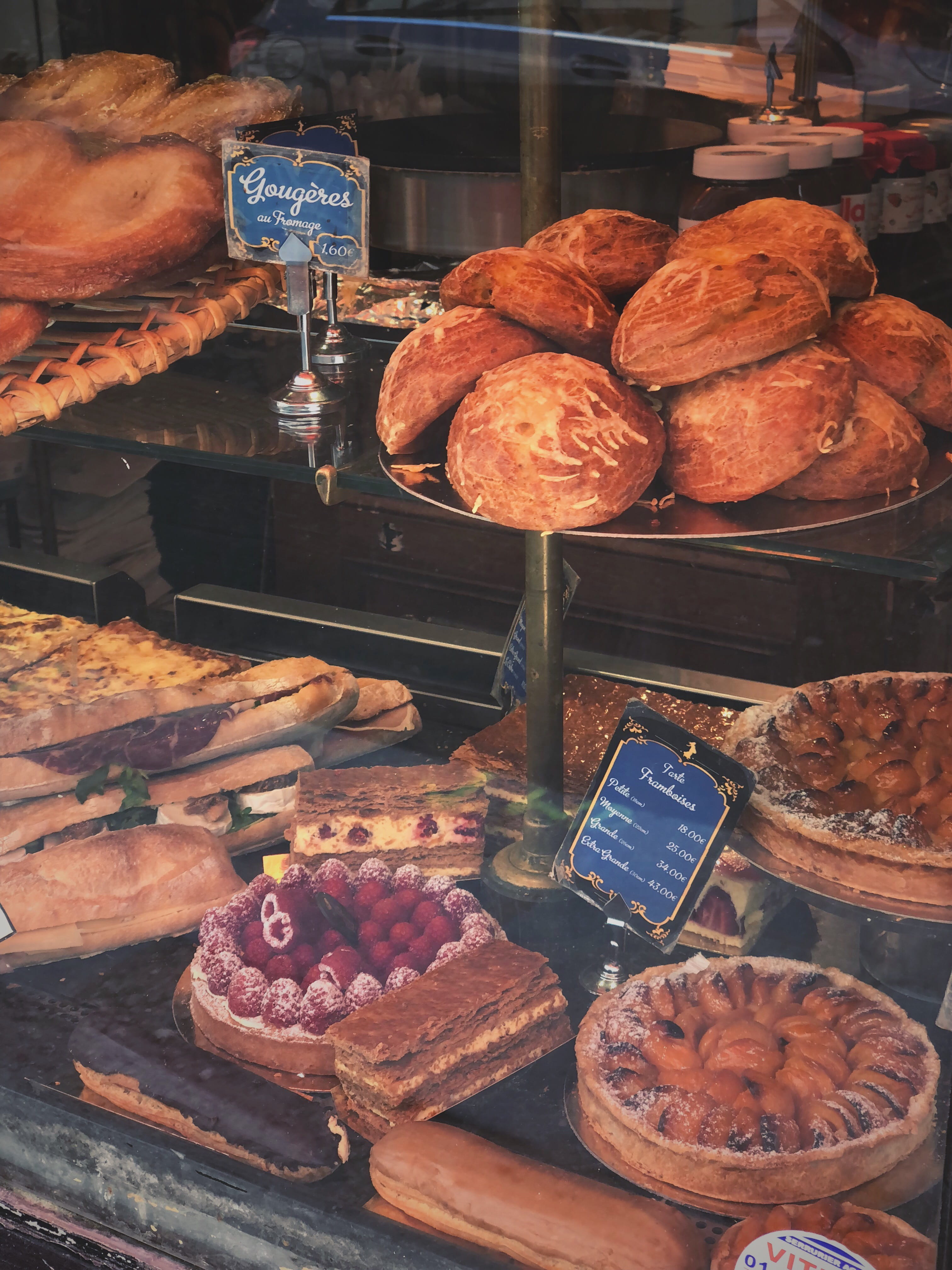 for sale, market, freshness, bakery, store, still life, storefront, 4K, temptation, indulgence, display cabinet, variation, retail display, sale, sweet food, Phone HD Wallpaper