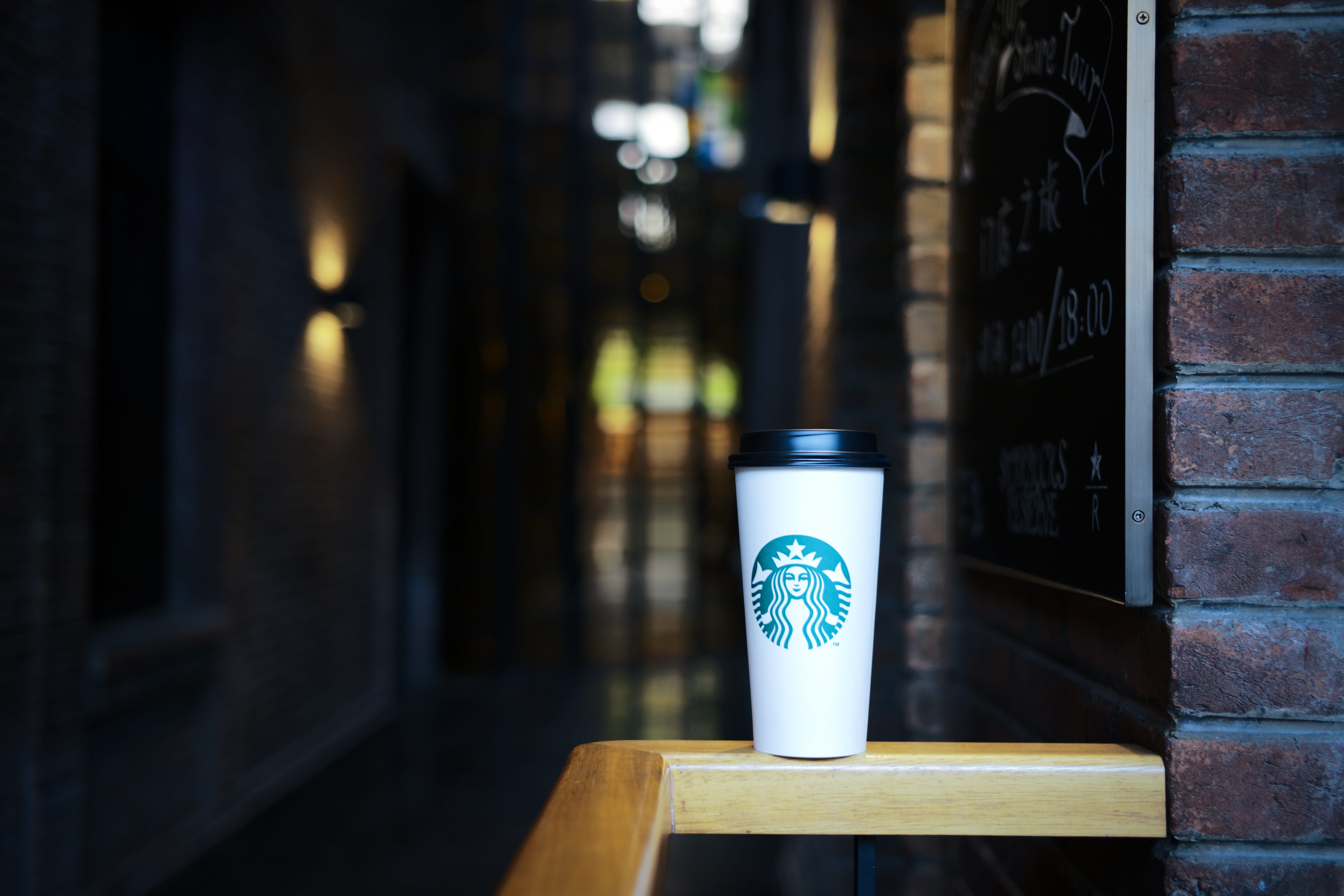 store, 5K, close-up, representation, architecture, product, text, business, brand, wood, outdoors, script, stained wood, caffeine, wooden, lonely, dark, HD Wallpaper