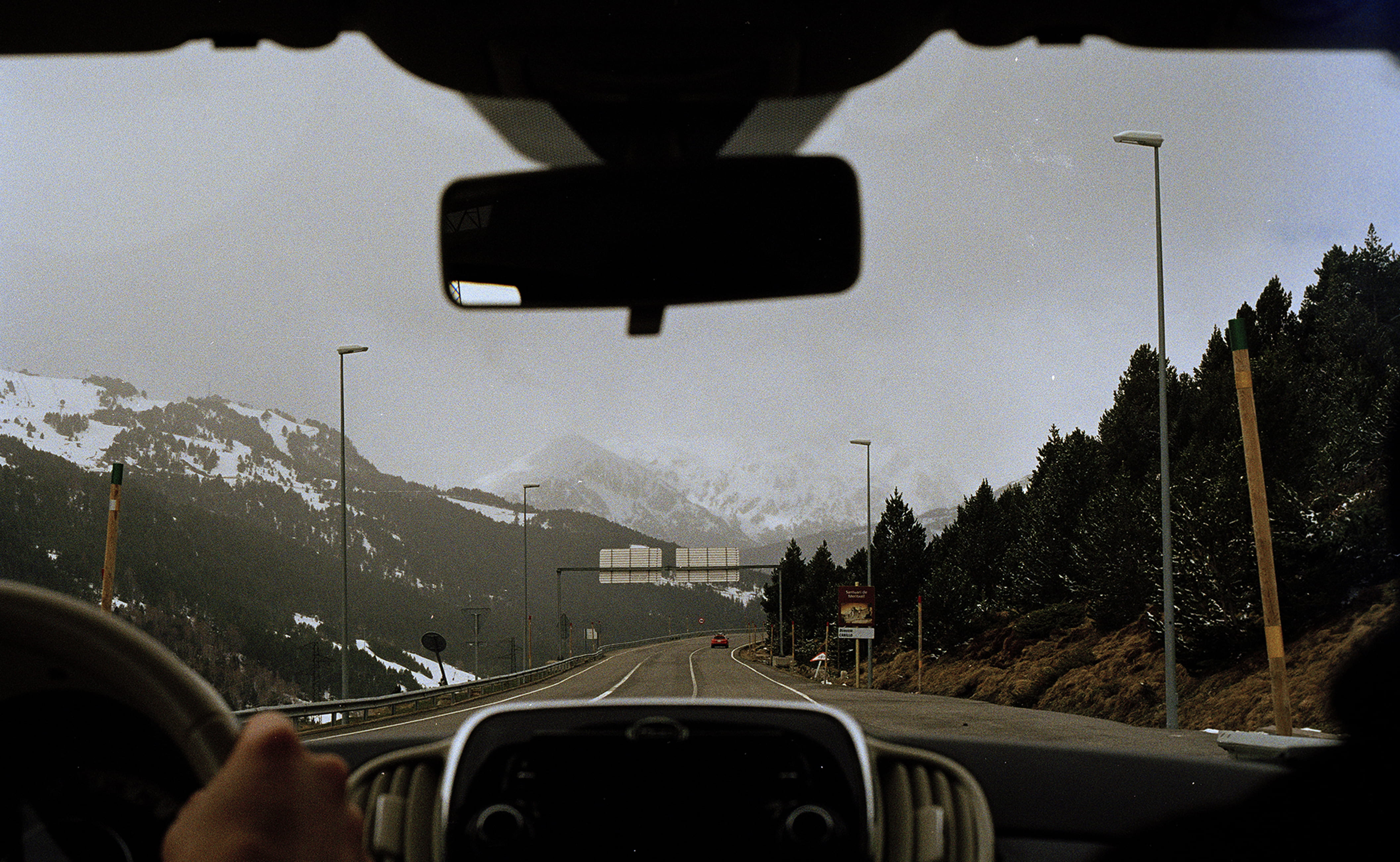 glass - material, motion, france, windshield, snow, landscape, city, roadtrip, snowymountain, travel, driving, person, drive, travelling, sky, hand, touring, HD Wallpaper