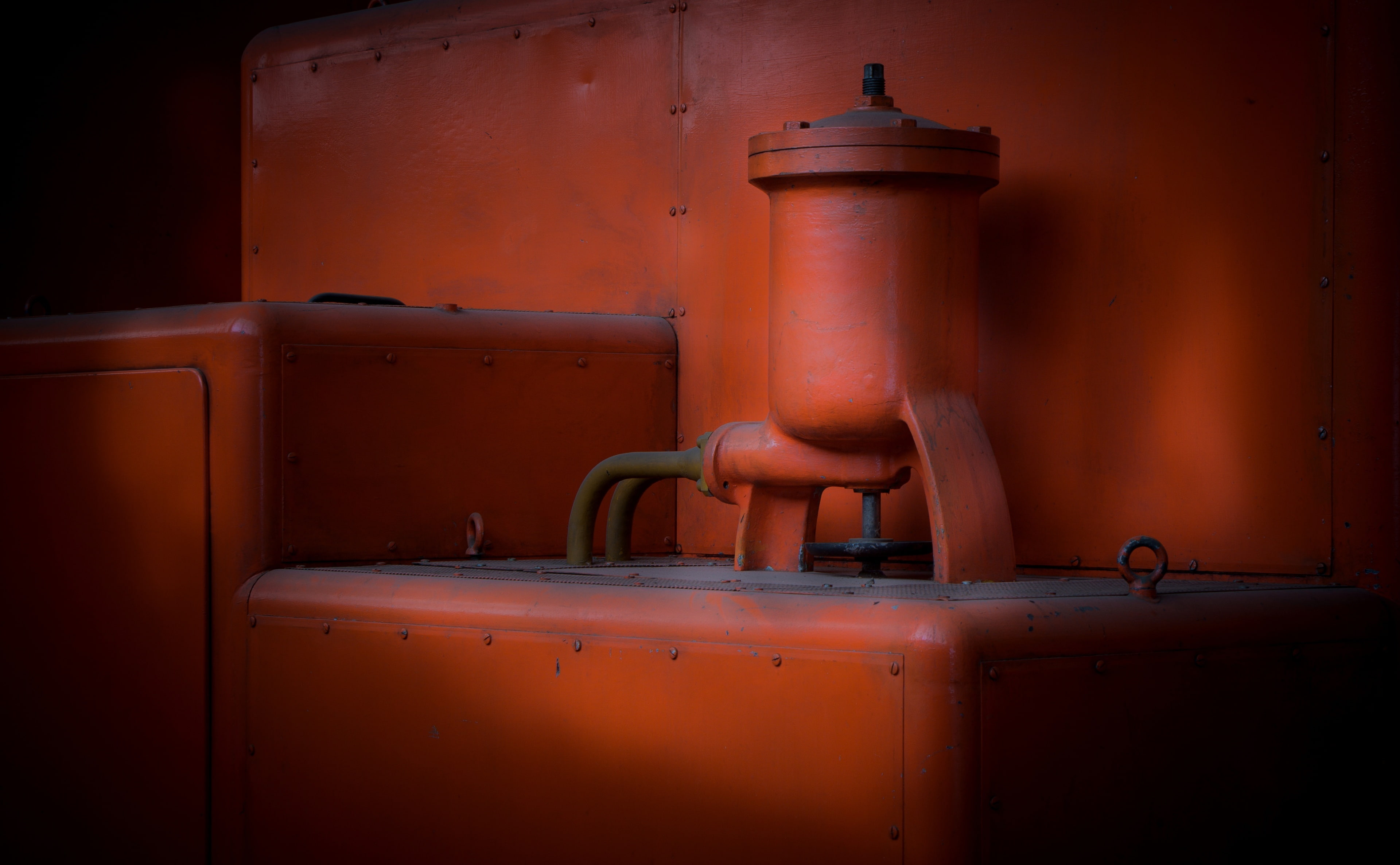 no people, indoors, machinery, industrial, fuel and power generation, red, factory, metal, business, container, industrial equipment, kotka, close-up, Decay, HD Wallpaper