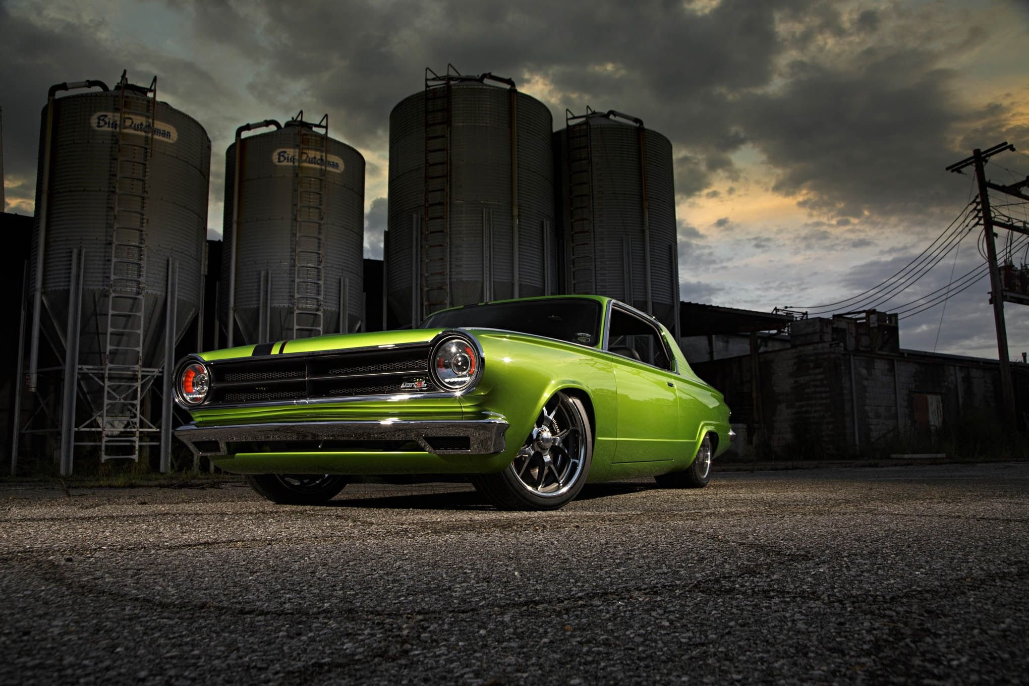 car, 1965, hot, big, usa, street, pro, oak, 1080P, dodge, touring, drag, super, dart, HD Wallpaper