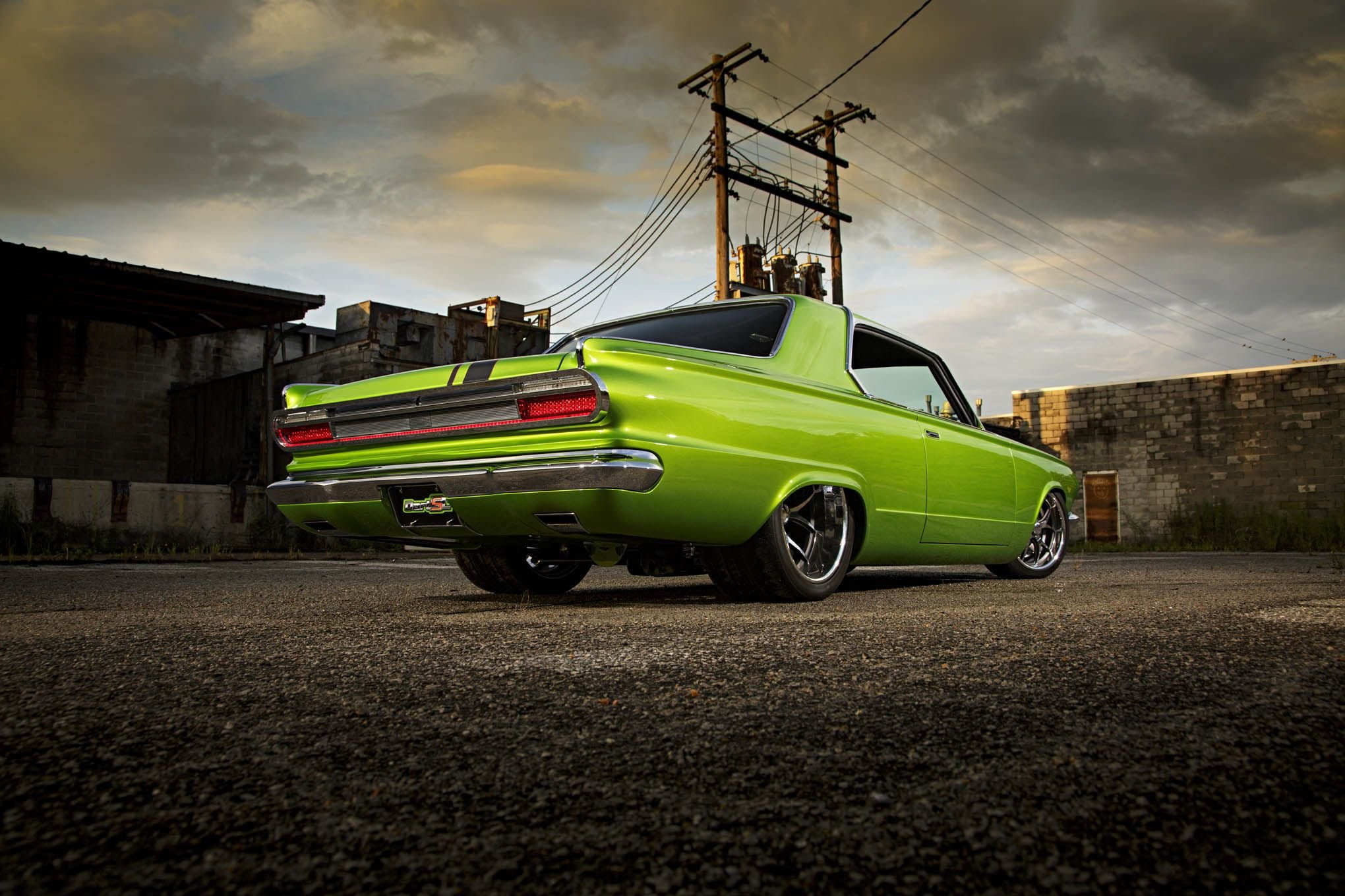hot, usa, car, pro, dodge, big, 1080P, super, street, drag, oak, 1965, touring, dart, HD Wallpaper