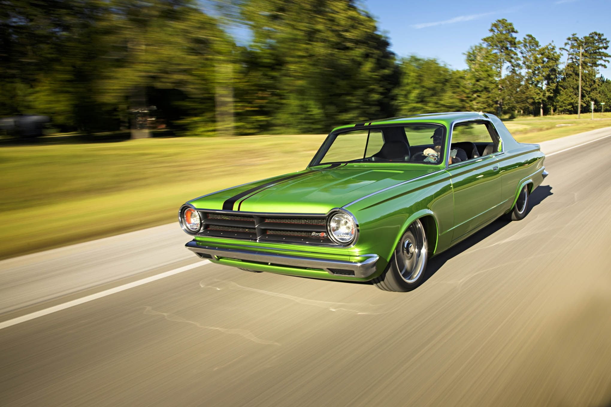1080P, oak, big, 1965, street, hot, touring, dart, usa, drag, pro, dodge, super, car, HD Wallpaper