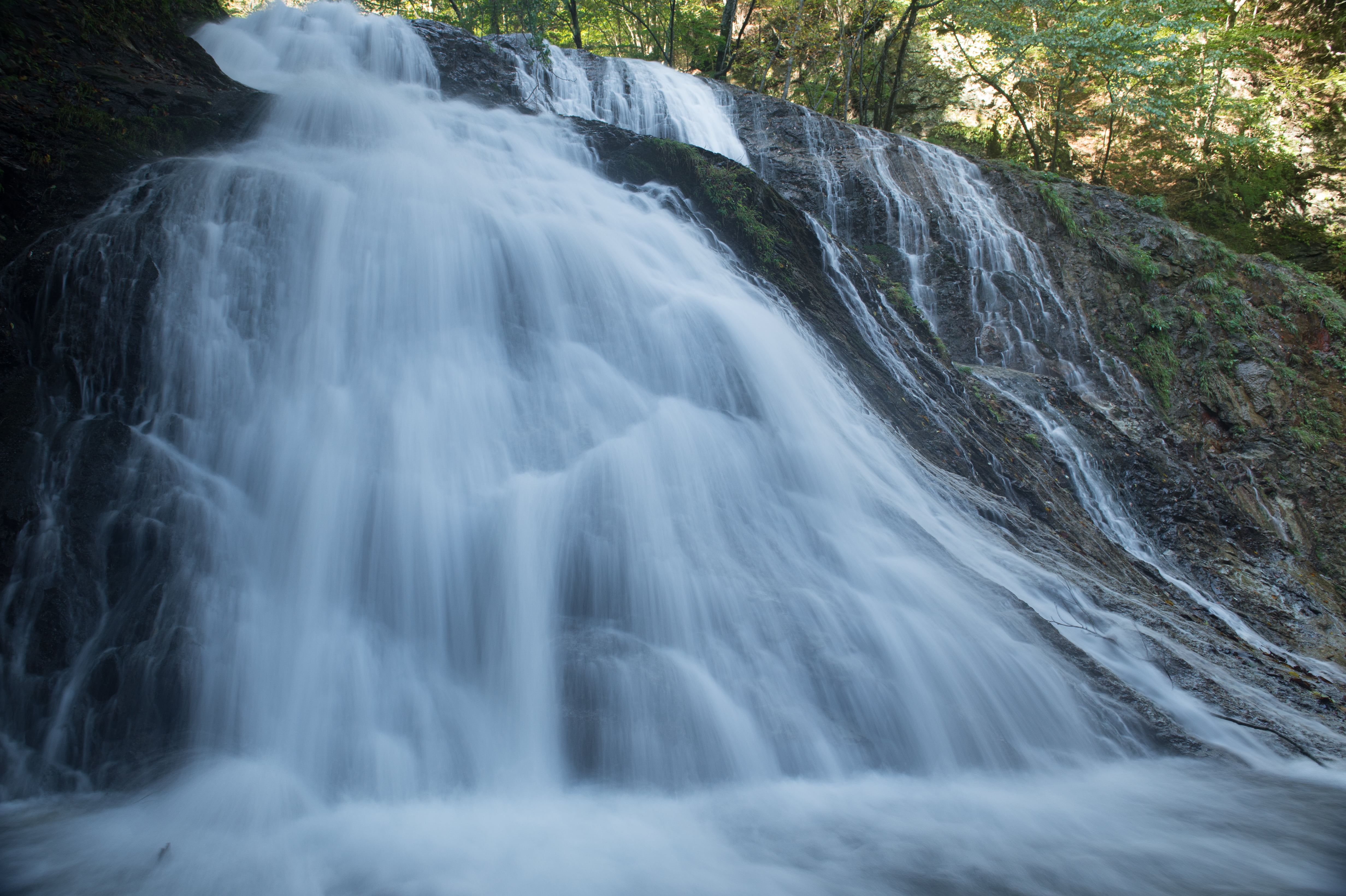 landscape, 4K, nature, waterfall, water, scenics, landscape photography, forest, waterfalls, stream, D4, jpg, river, photography, HD Wallpaper