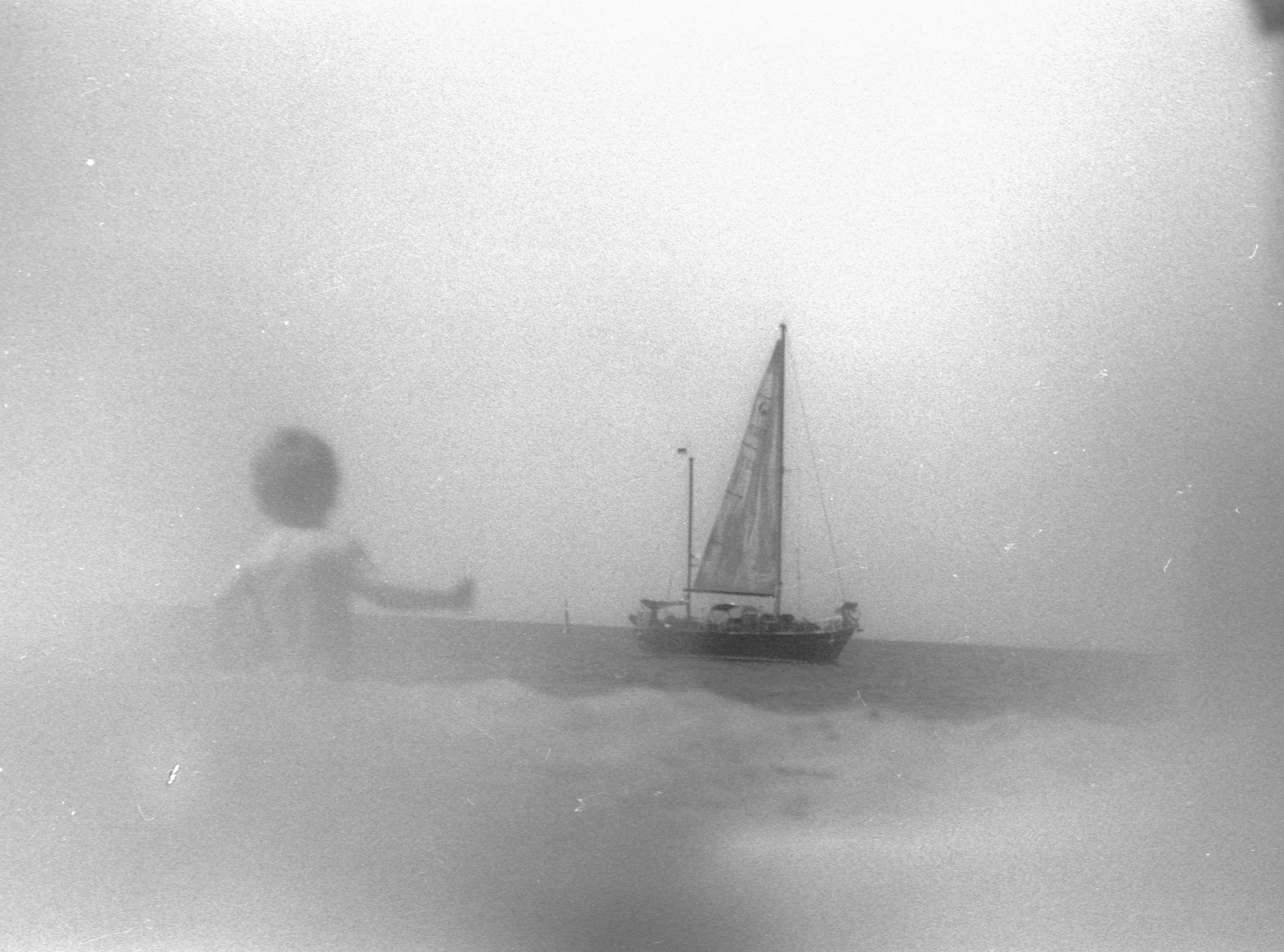 waterfront, day, transportation, memory, gray, childhood, mode of transportation, summer, markgrafenheide, fog, leisure activity, Vintage, nature, black, HD Wallpaper