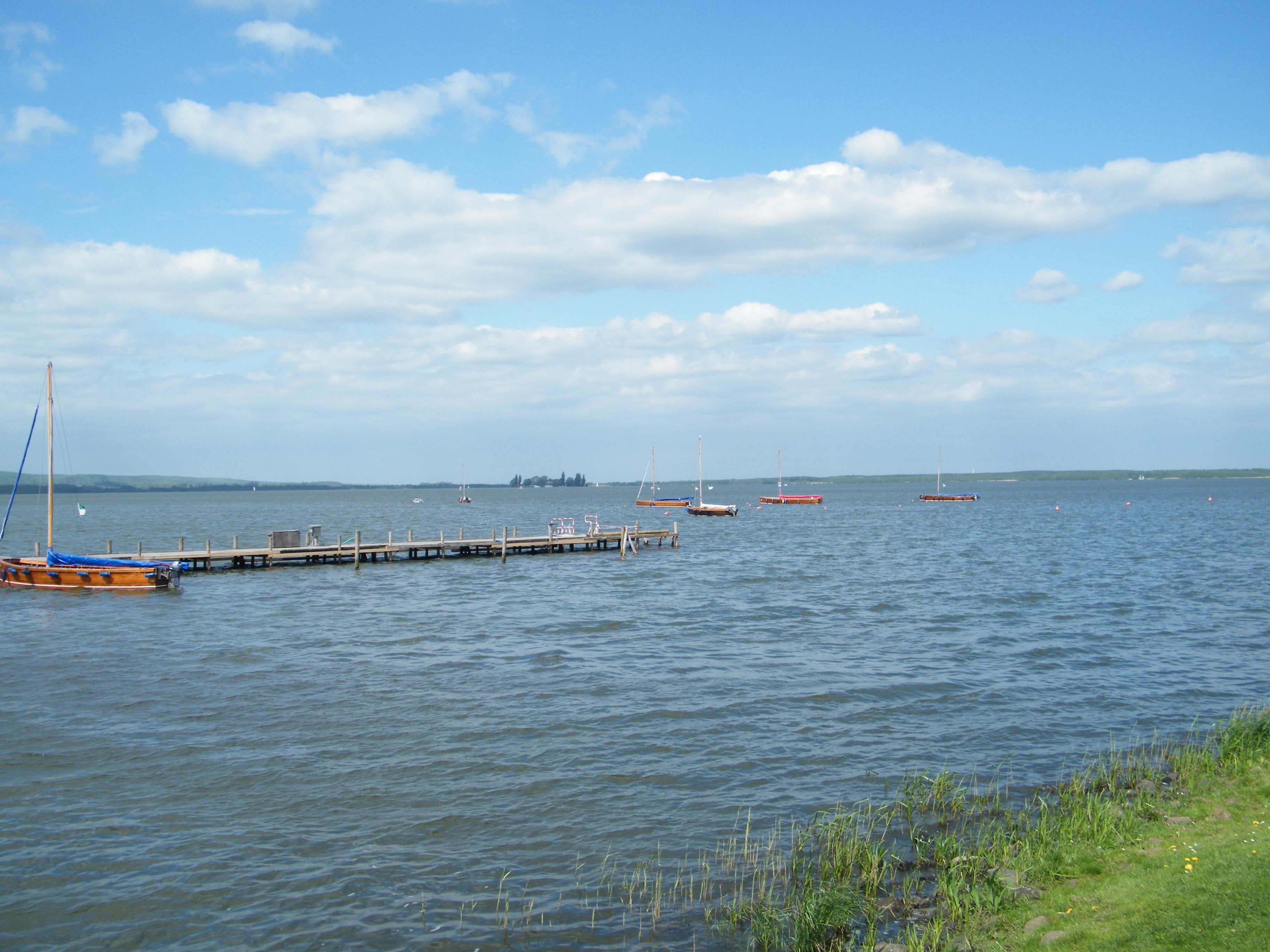 steinhuder, water, 2K, lake, meer, HD Wallpaper
