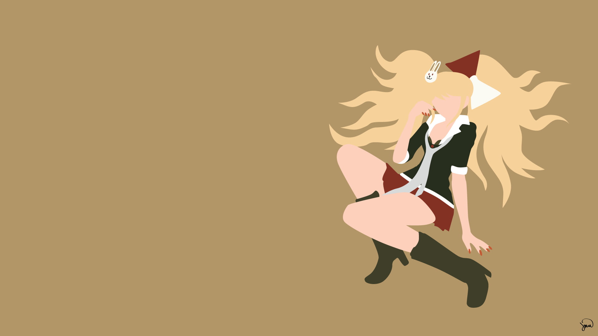 1080P, Danganronpa, Junko Enoshima, HD Wallpaper