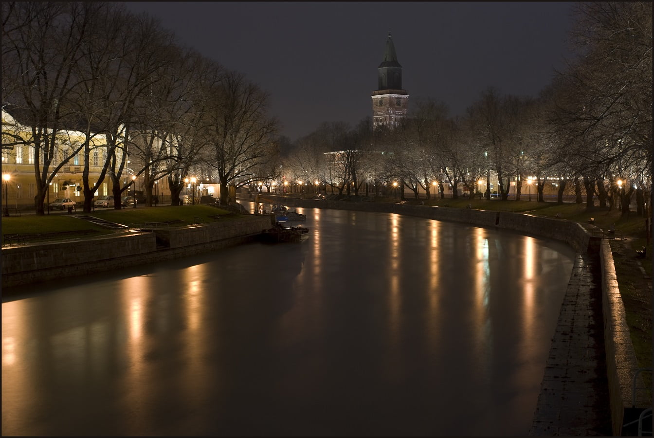 720P, Turku, Finland, river, HD Wallpaper