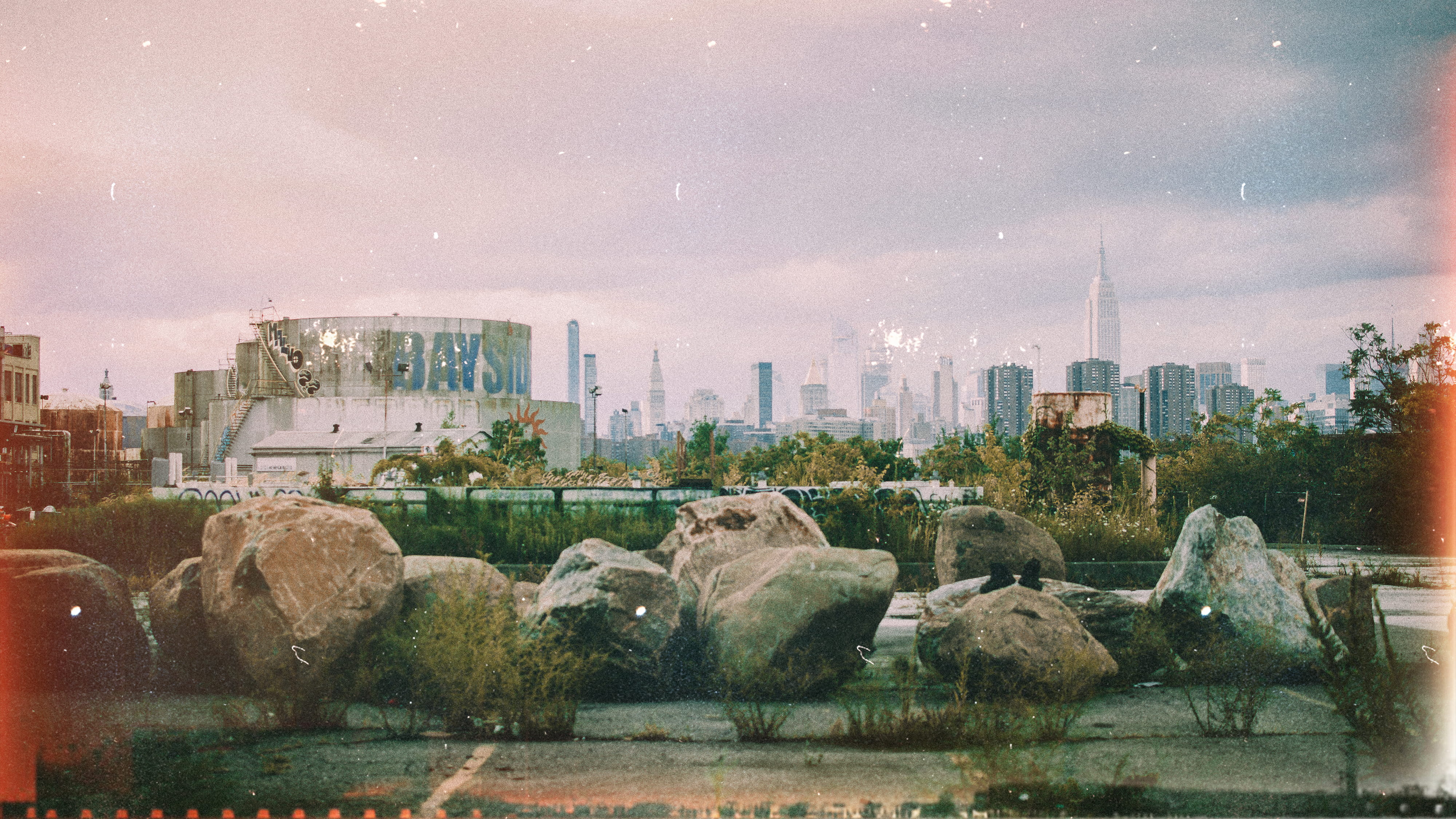 water, film, brooklyn, lost, city, daytime, forest, built structure, lot, wild, architecture, building, abandoned, the lost city, polaroid, urbex, snowing, HD Wallpaper