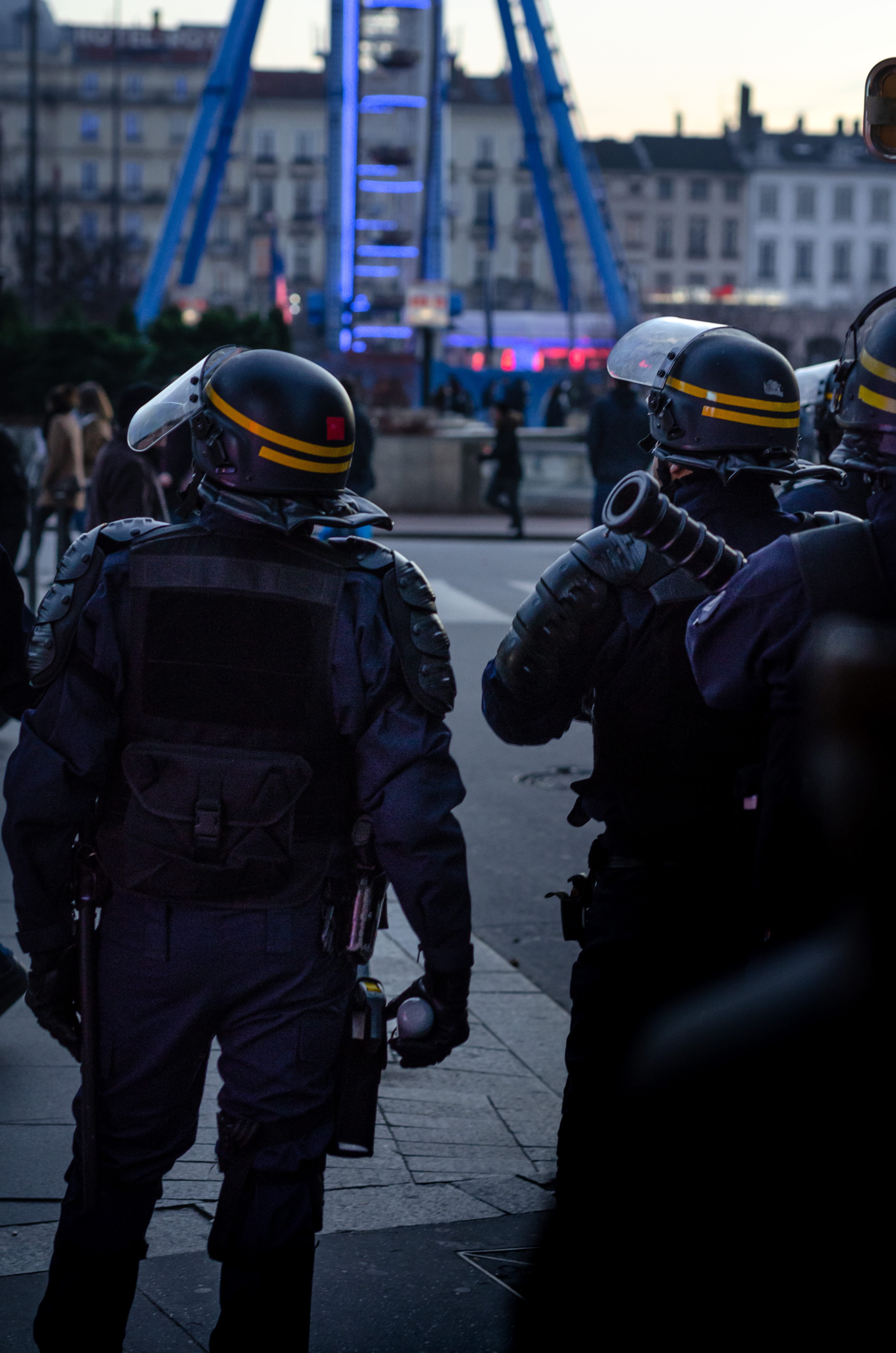 city, army, apparel, france, standing, road, crash helmet, safety, travel, day, authority, government, military, law, responsibility, security, police, Phone HD Wallpaper