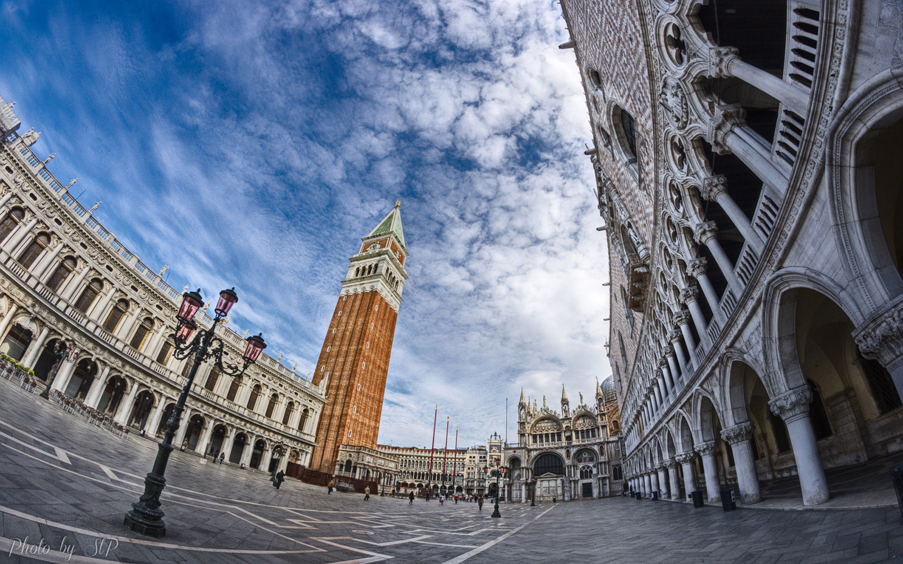 piazza, travel destinations, city, history, hd, nature, tourism, venice, the past, 2K, italy, architecture, tower, architectural column, real people, sky, HD Wallpaper