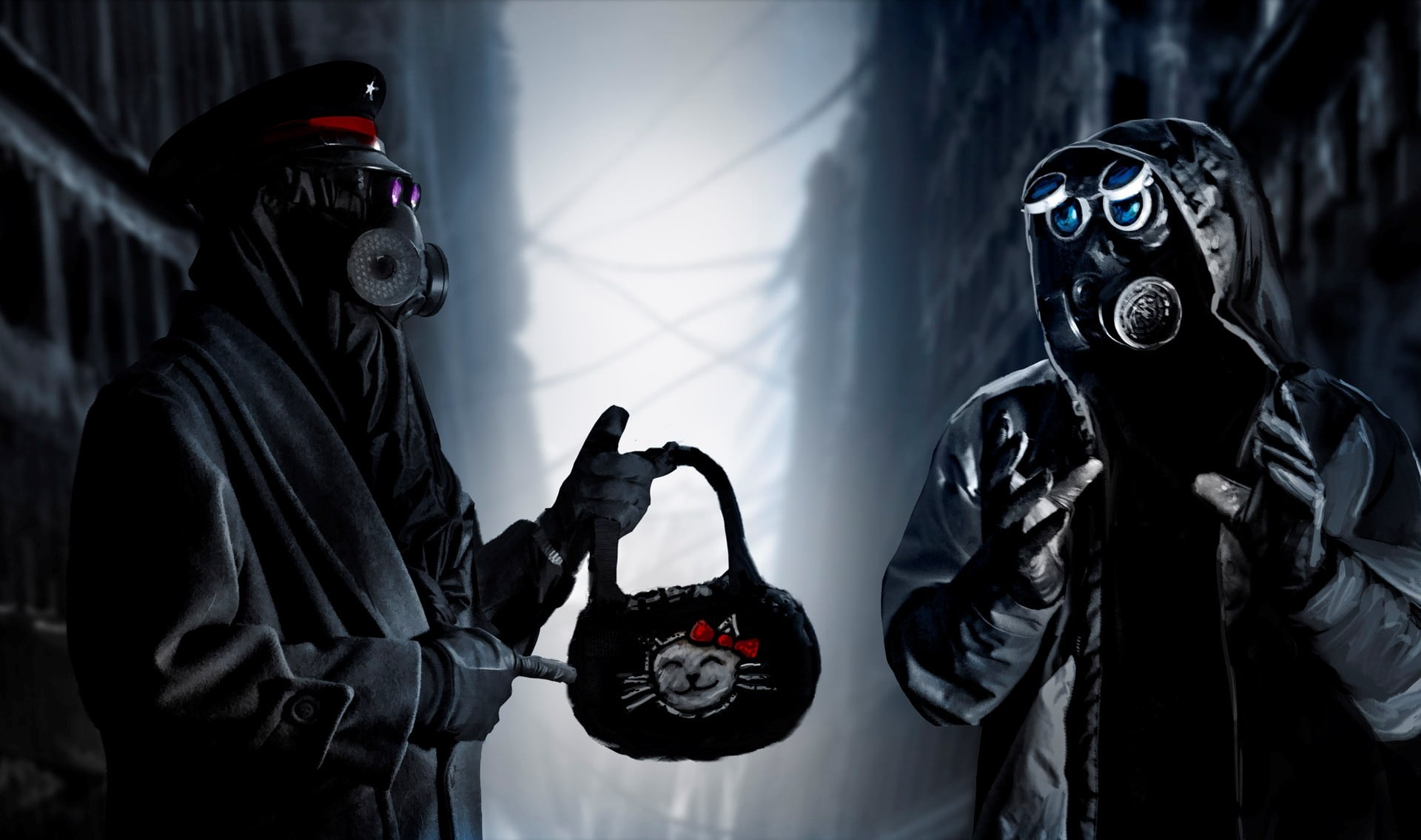art, Alexiuss, romance of the Apocalypse, 1080P, take this, romantically apocalyptic, HD Wallpaper