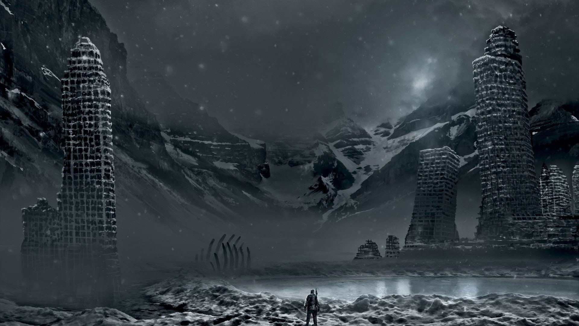Alexiuss, fantasy, art, romantically, apocalyptic, 1080P, HD Wallpaper