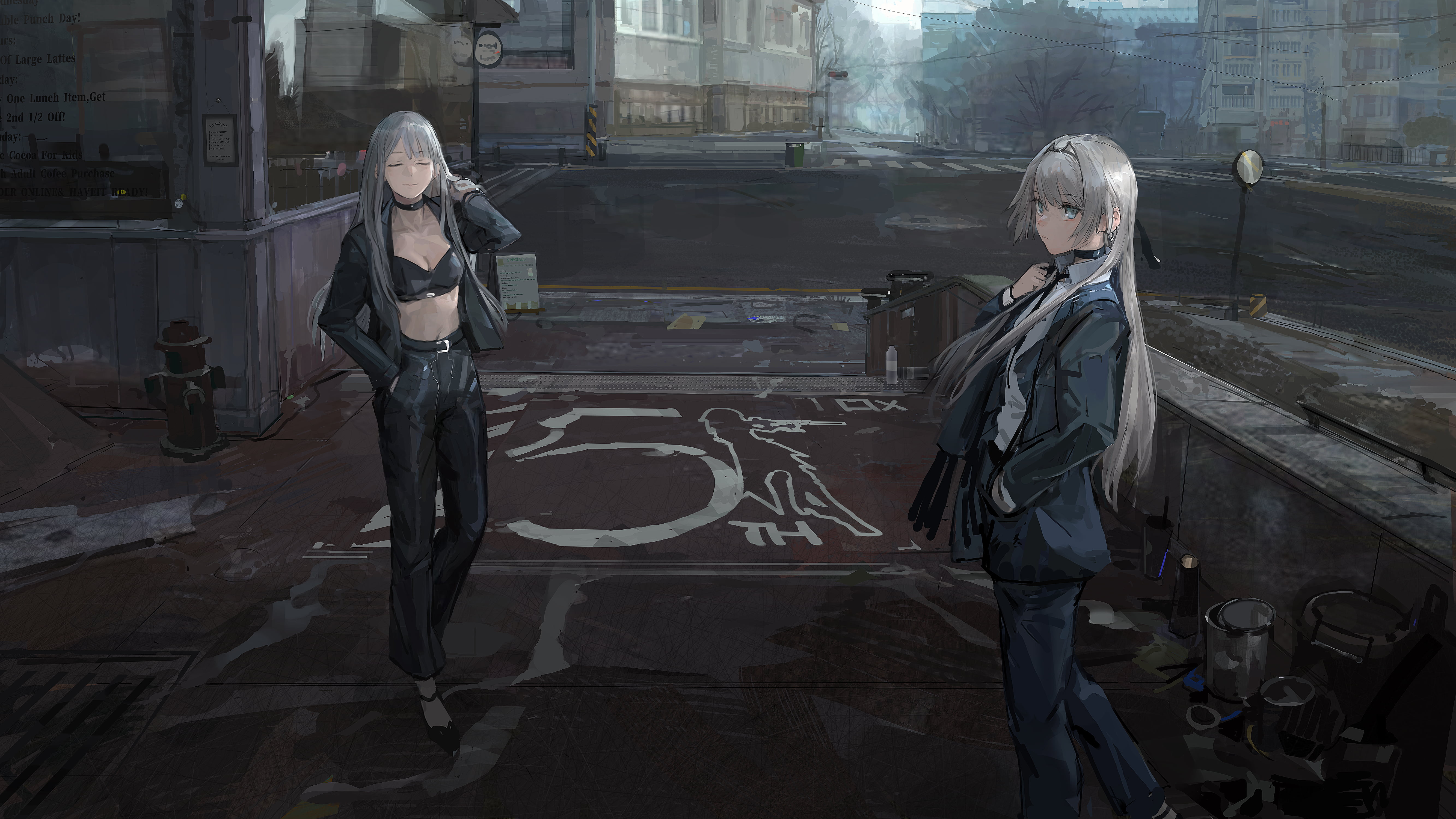 PainDude _, 5K, anime, anime girls, Girls Frontline, HD Wallpaper