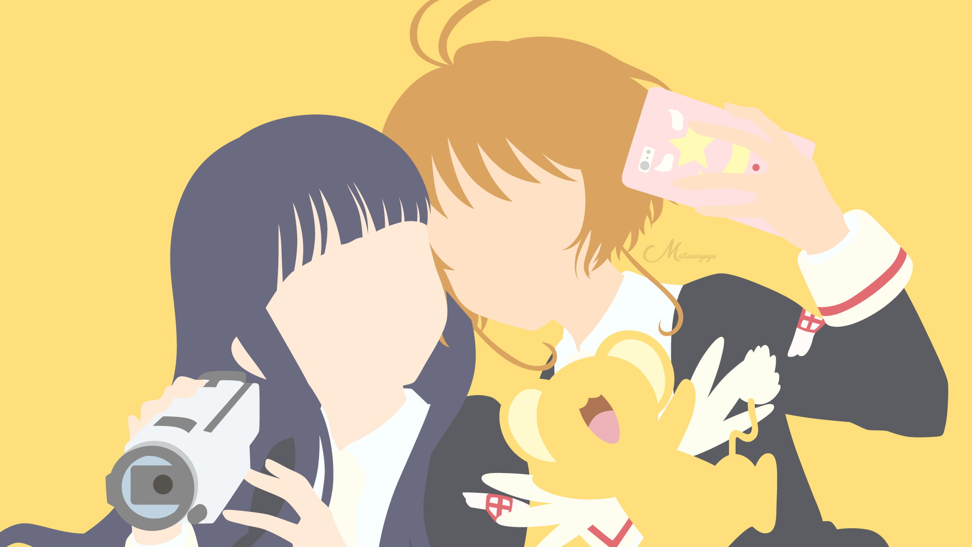 1080P, Anime, Cardcaptor Sakura, Sakura Kinomoto, Tomoyo Daidouji, HD Wallpaper